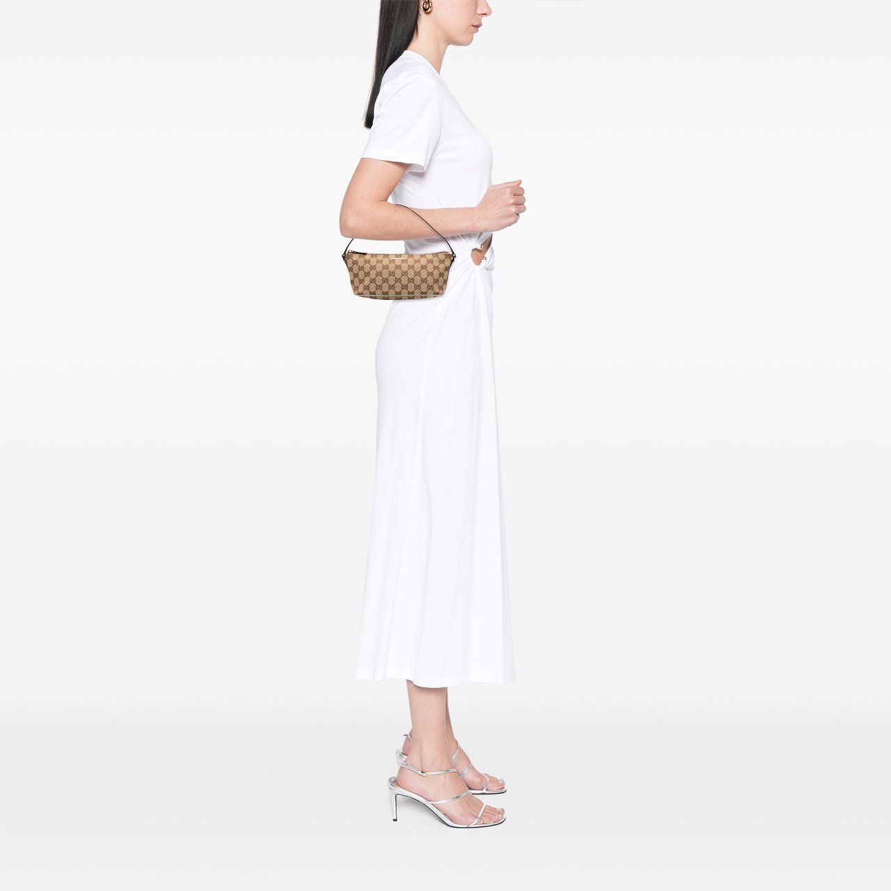 Gucci GG Canvas Boat Bruin