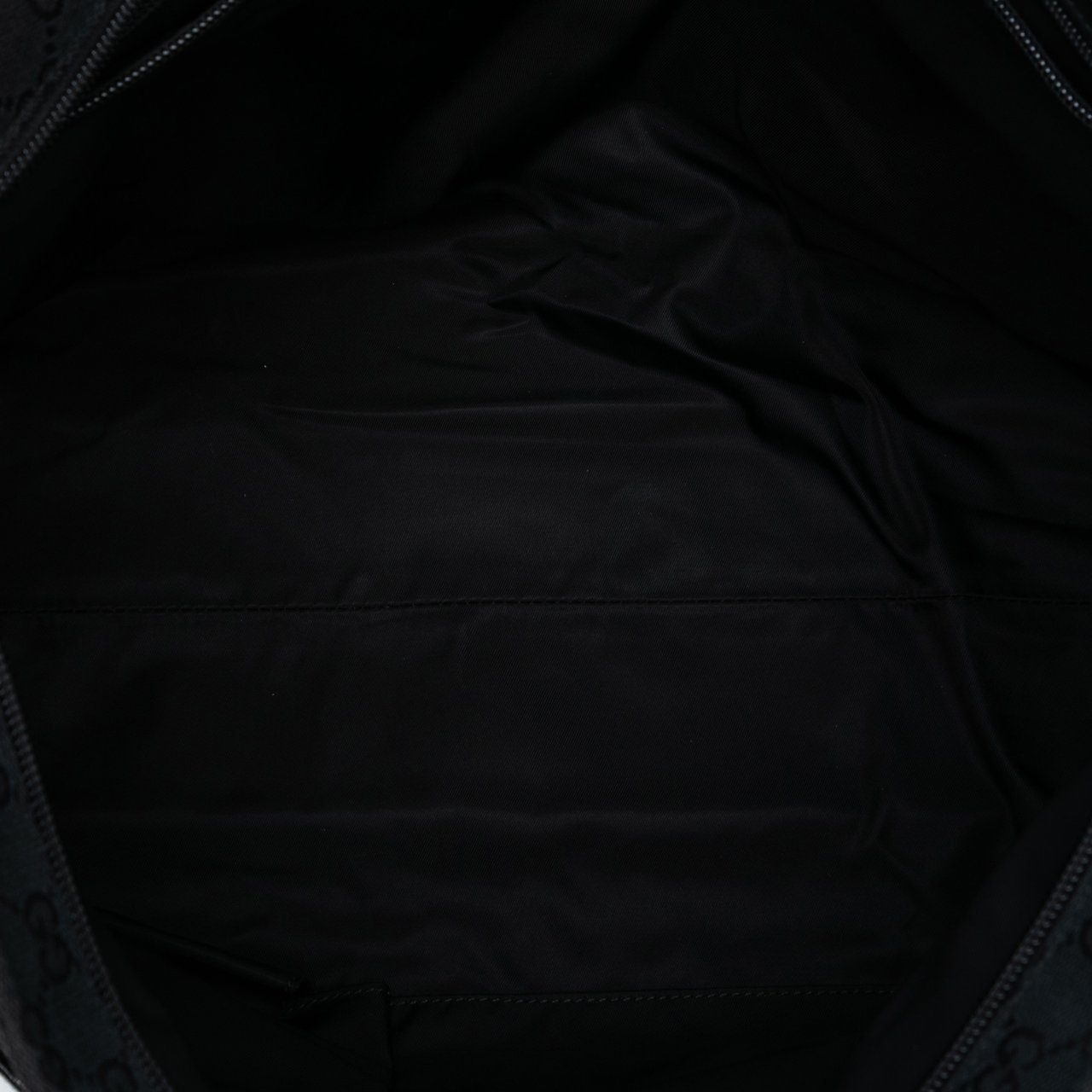 Gucci GG Canvas Web Tote Zwart