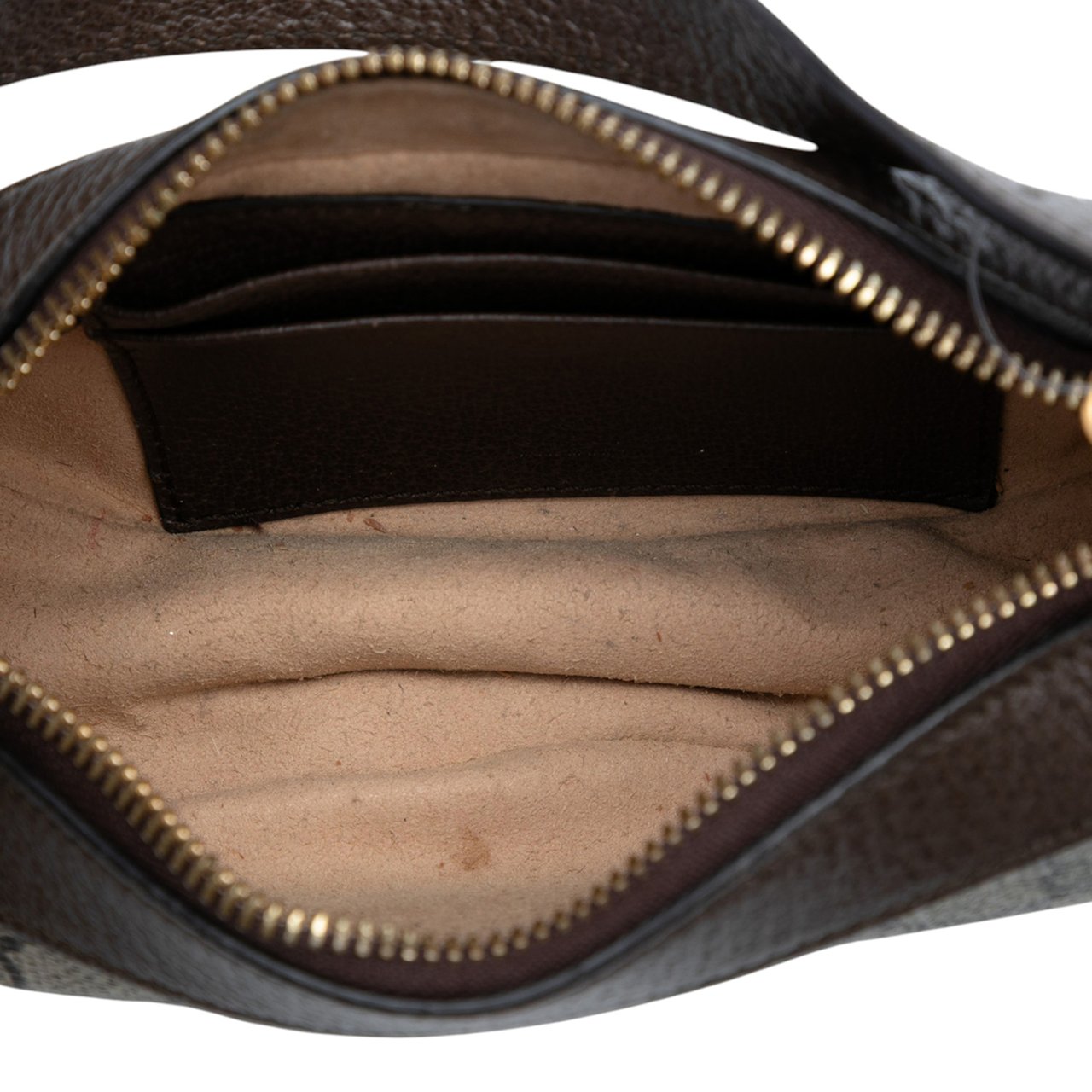 Gucci Mini GG Supreme Web Ophidia Shoulder Bag Bruin