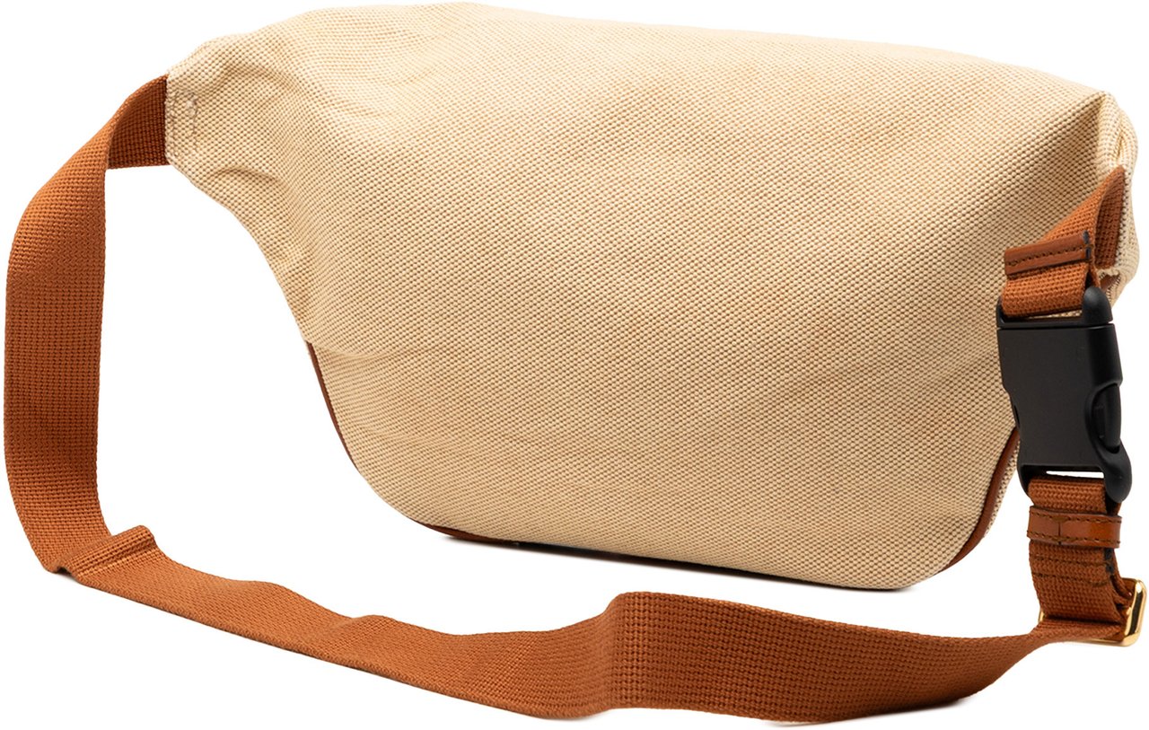 Gucci Canvas Web Belt Bag Bruin