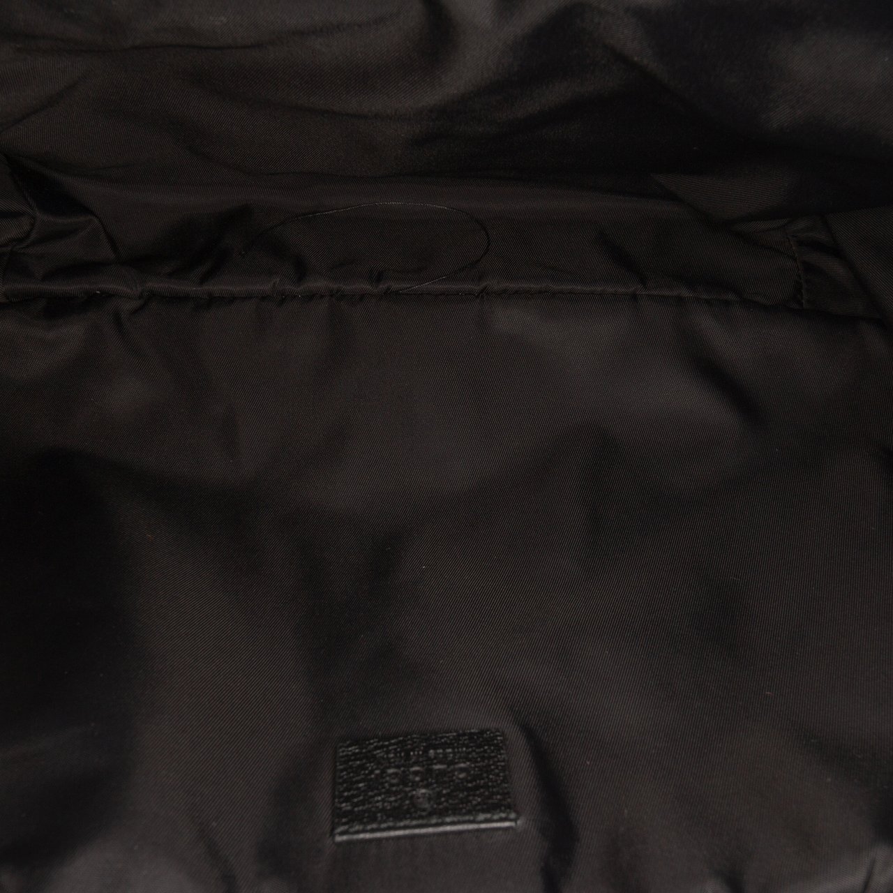 Gucci Nylon 80s Patch Convertible Belt Bag Zwart