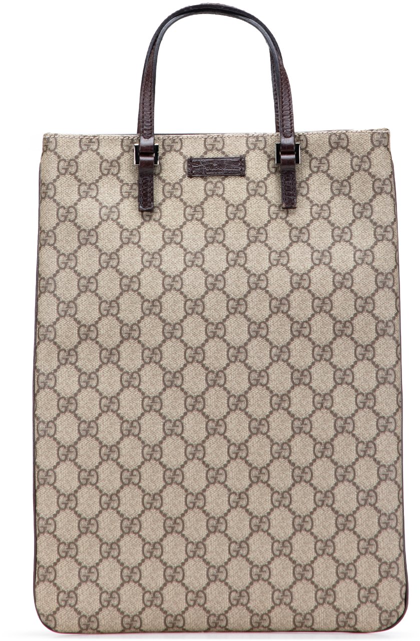 Gucci GG Supreme Tote Bruin