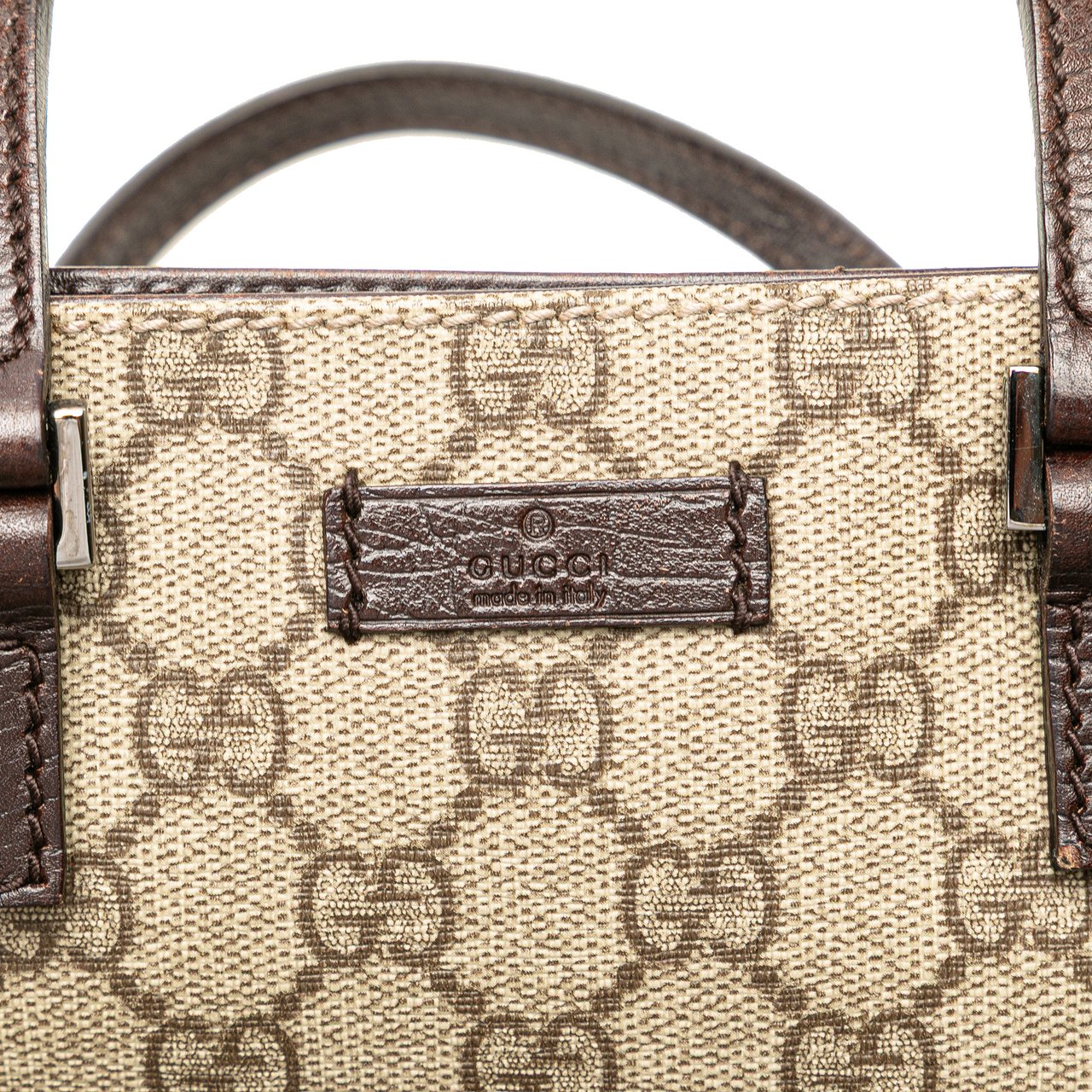 Gucci GG Supreme Tote Bruin