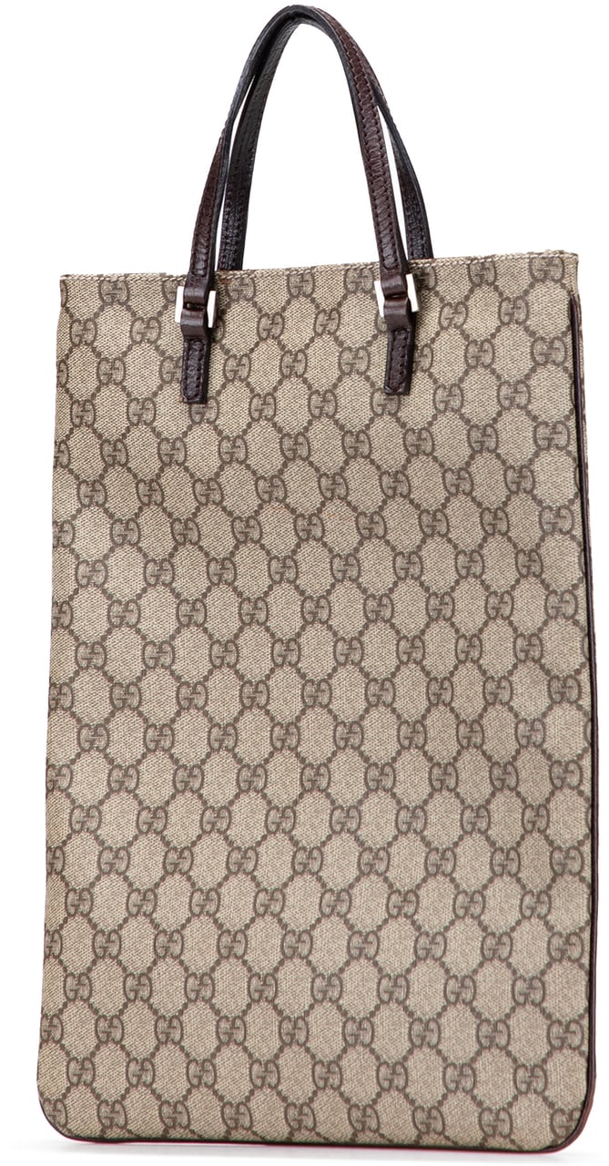 Gucci GG Supreme Tote Bruin