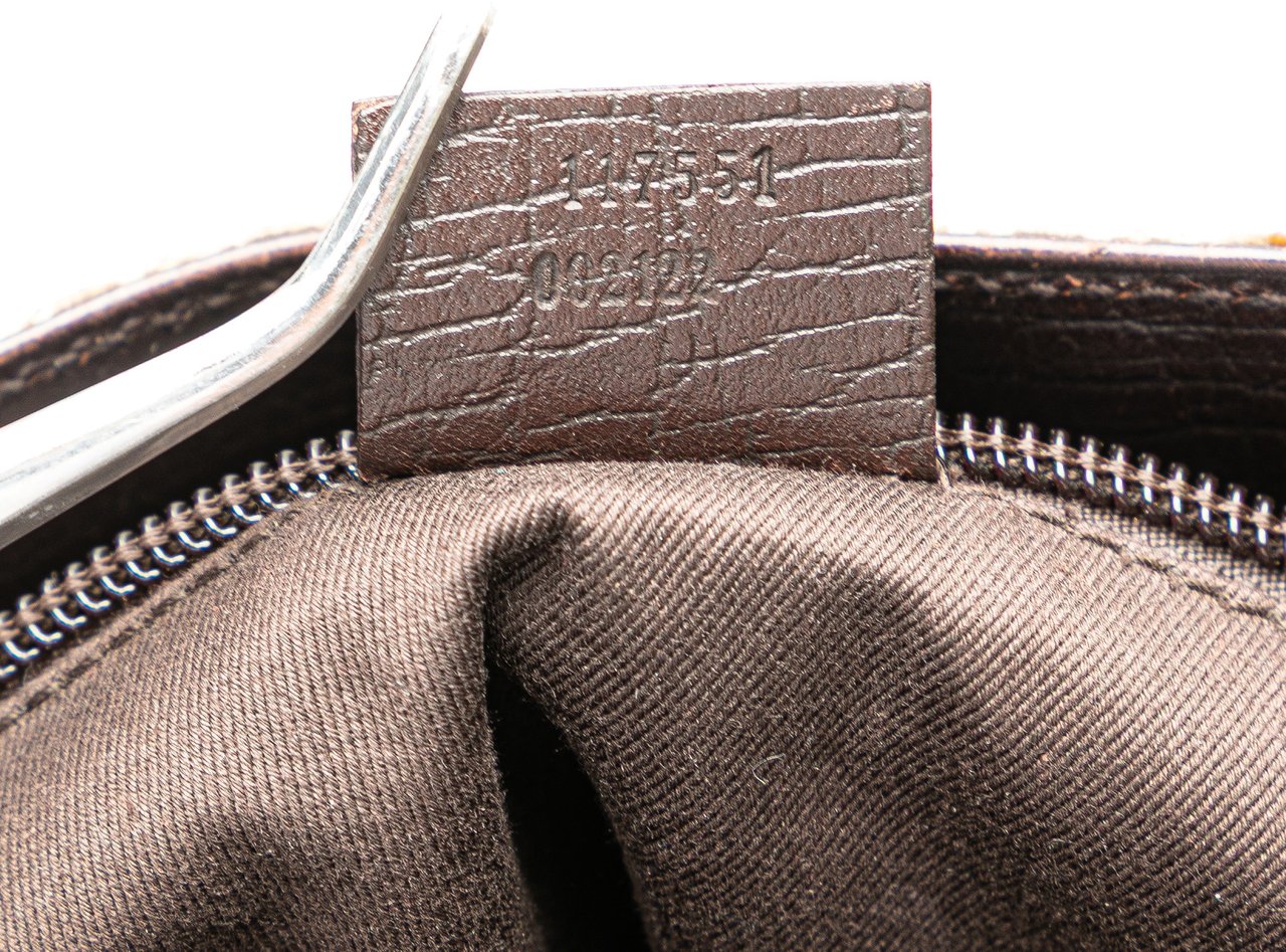 Gucci GG Supreme Tote Bruin