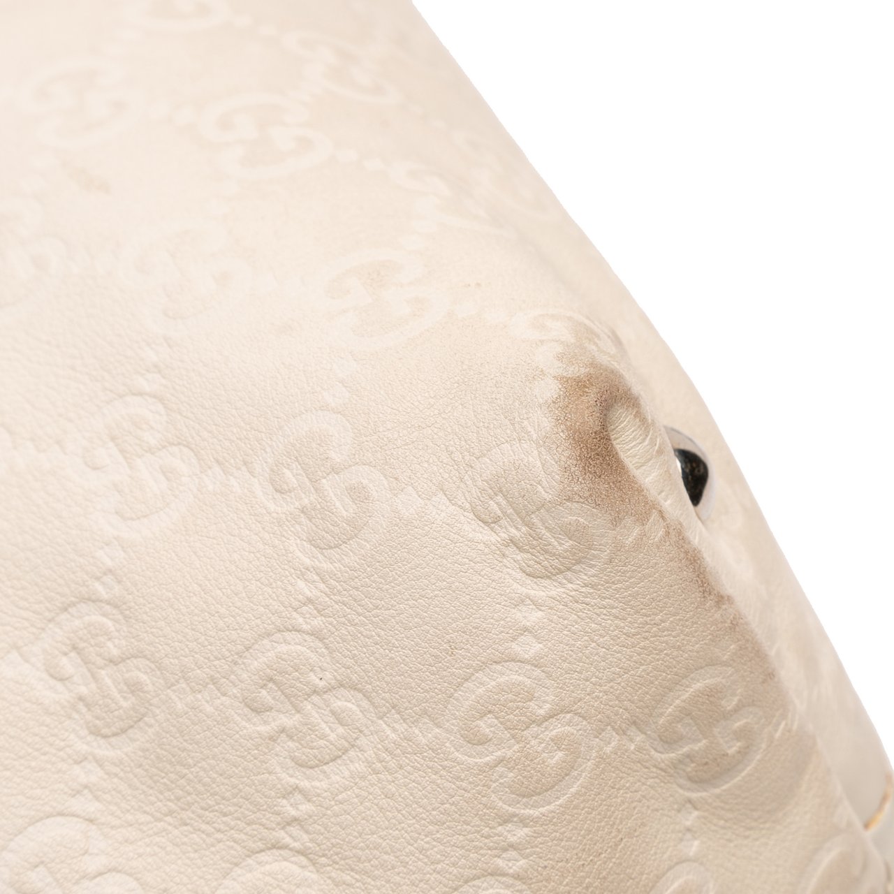 Gucci Guccissima Icon Bit Tote Wit