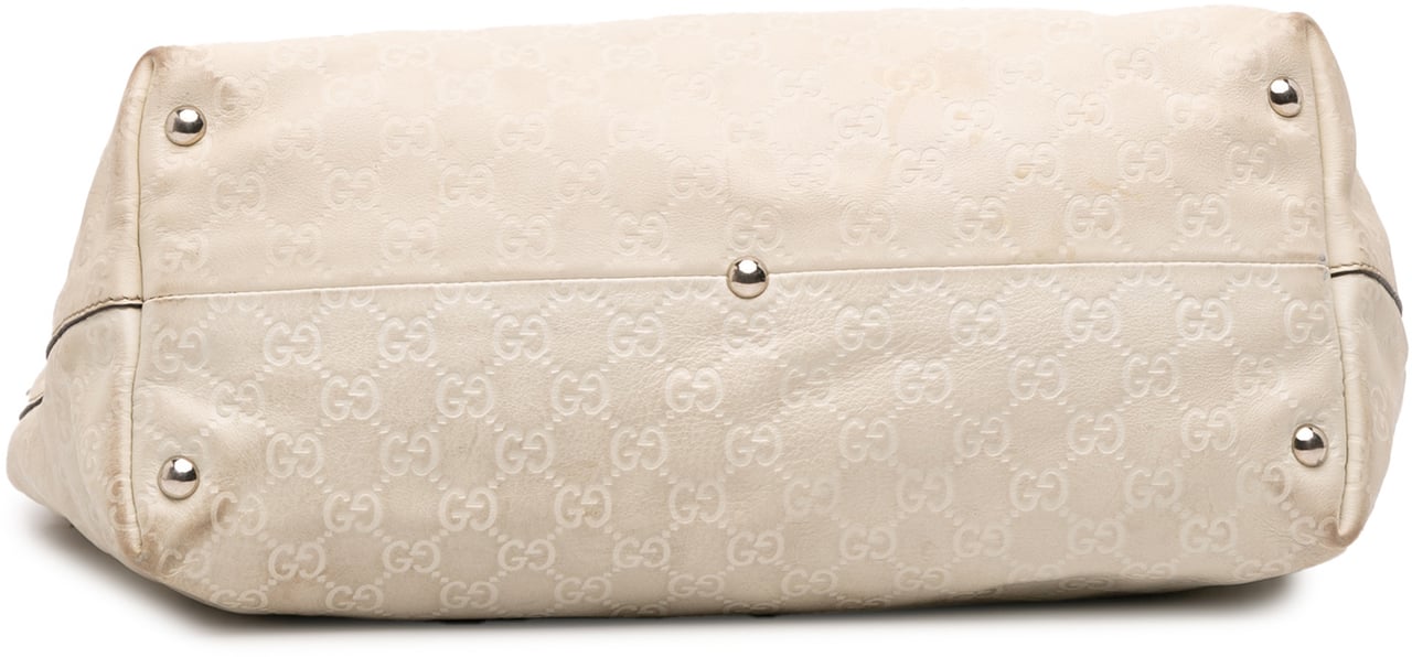 Gucci Guccissima Icon Bit Tote Wit