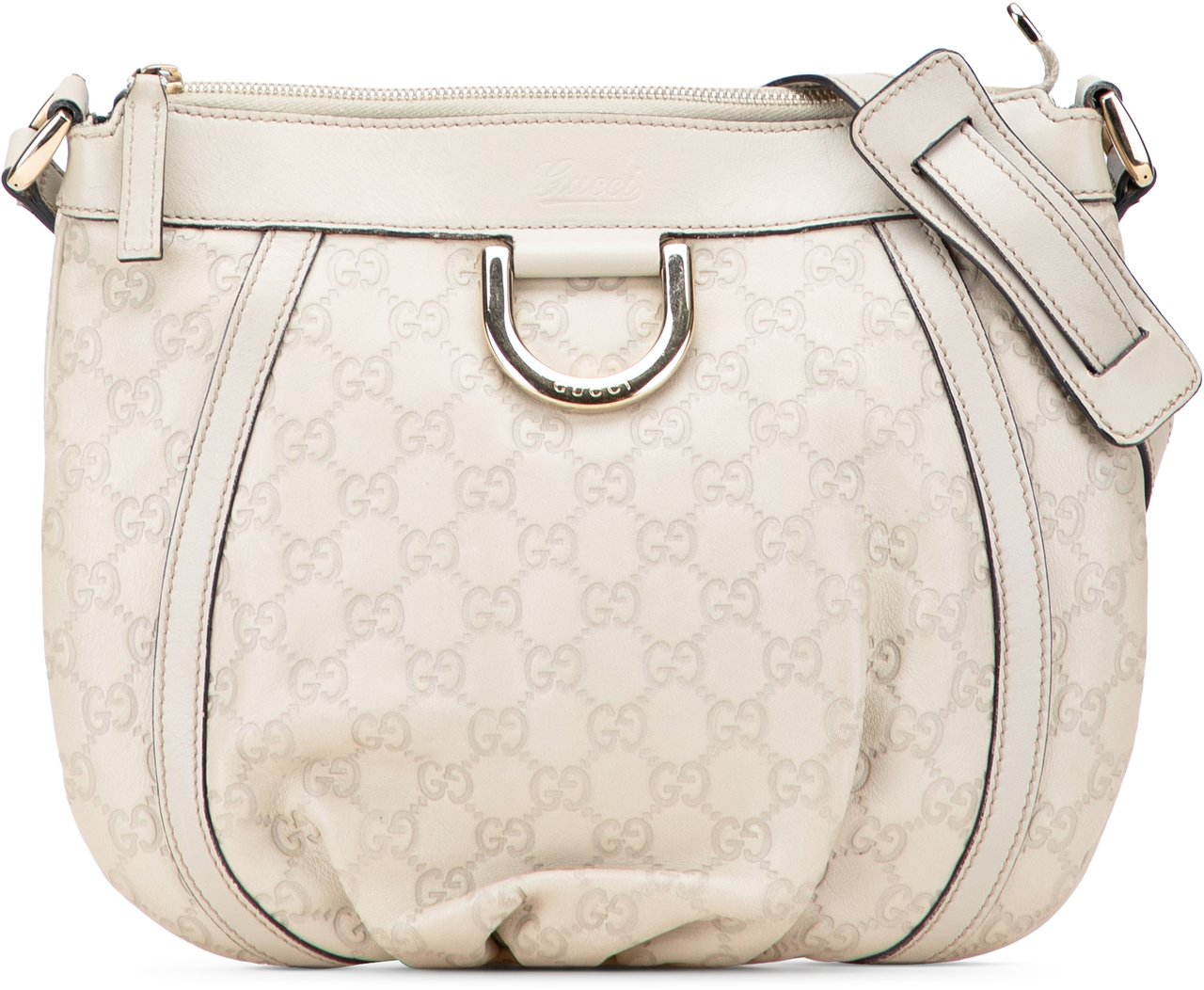 Gucci Guccissima Abbey D Ring Crossbody Wit