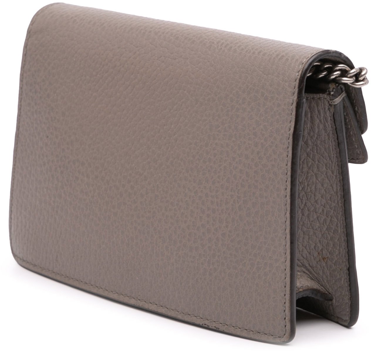 Gucci Super Mini Leather Dionysus Crossbody Bruin