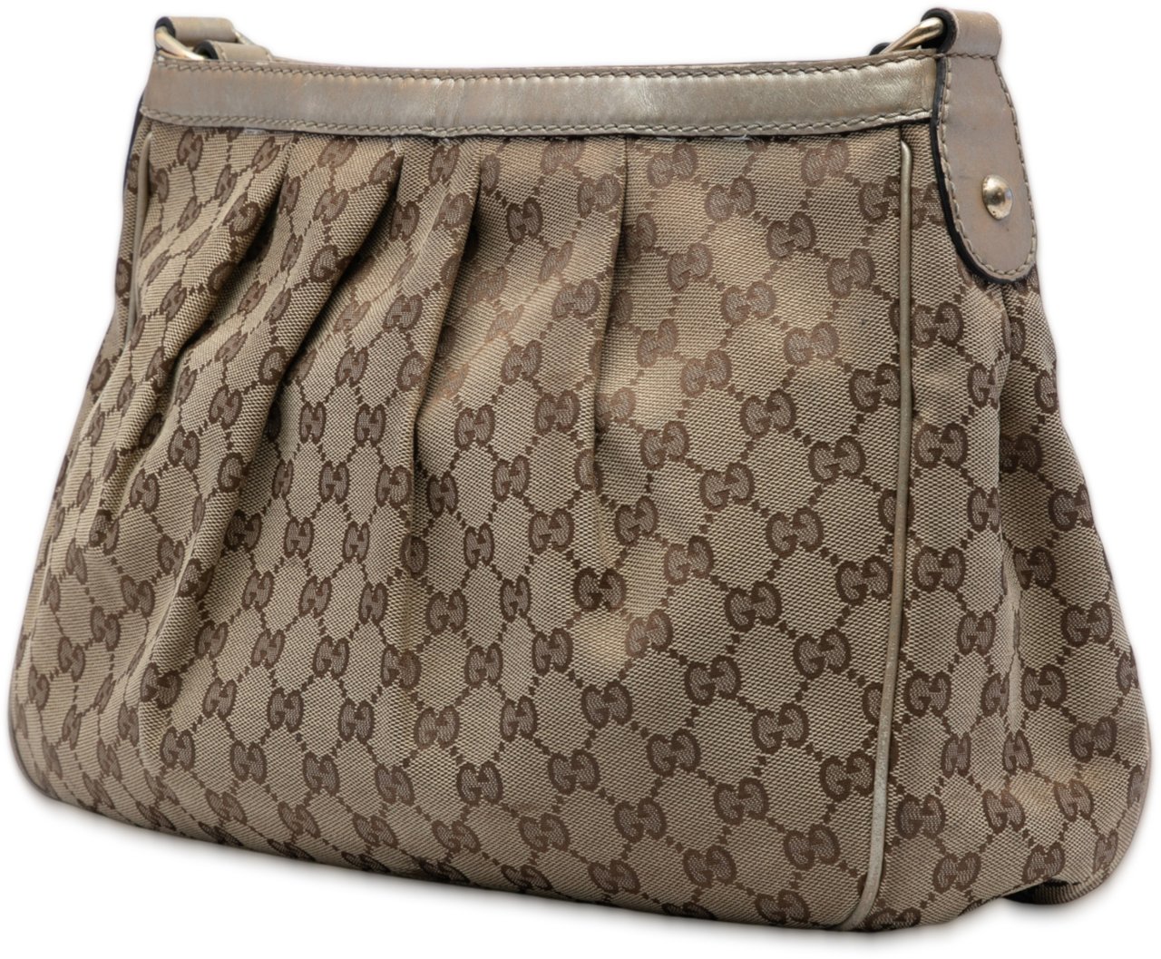 Gucci GG Canvas Sukey Crossbody Bruin