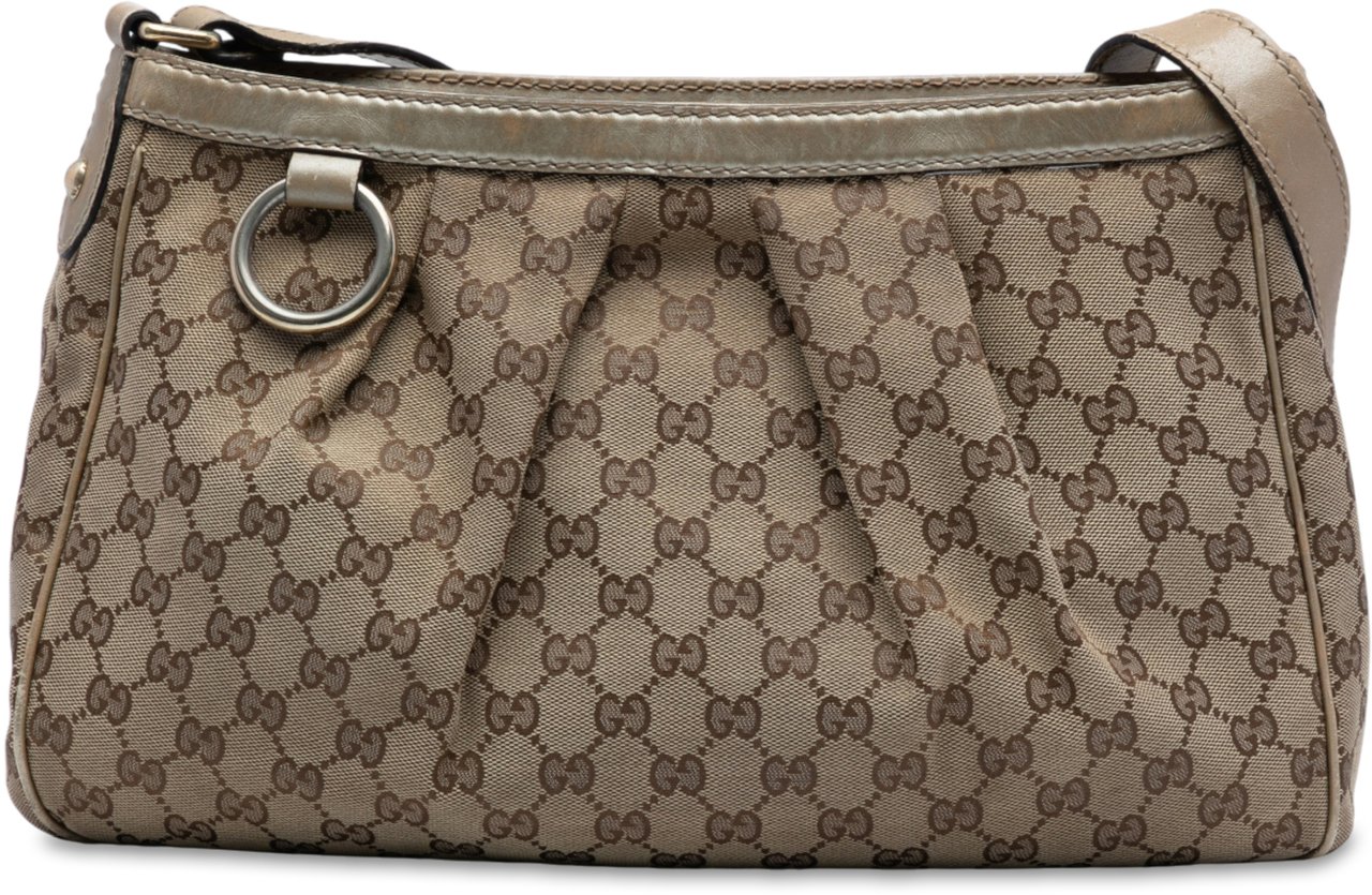 Gucci GG Canvas Sukey Crossbody Bruin
