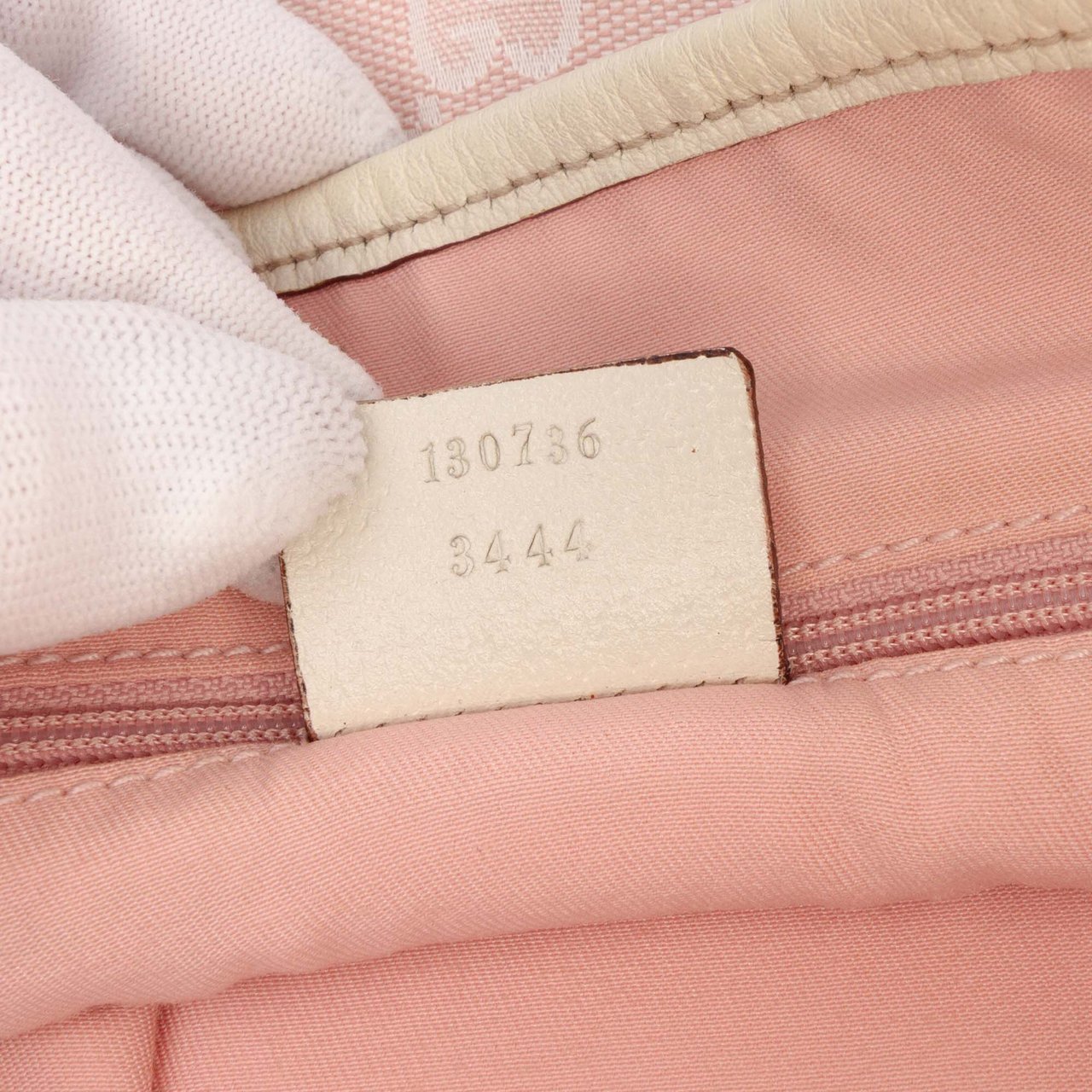 Gucci GG Canvas Abbey D Ring Tote Roze