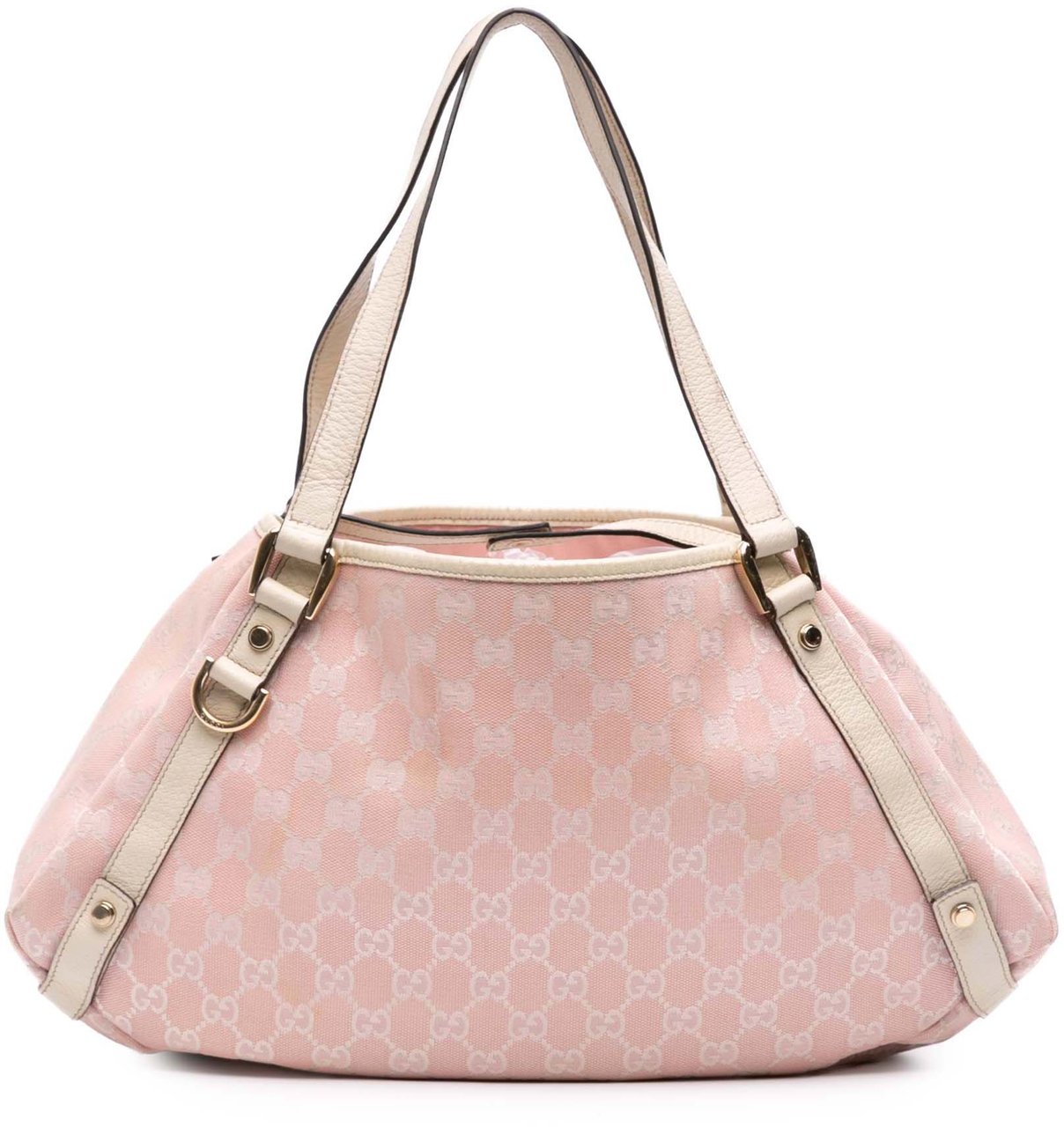 Gucci GG Canvas Abbey D Ring Tote Roze