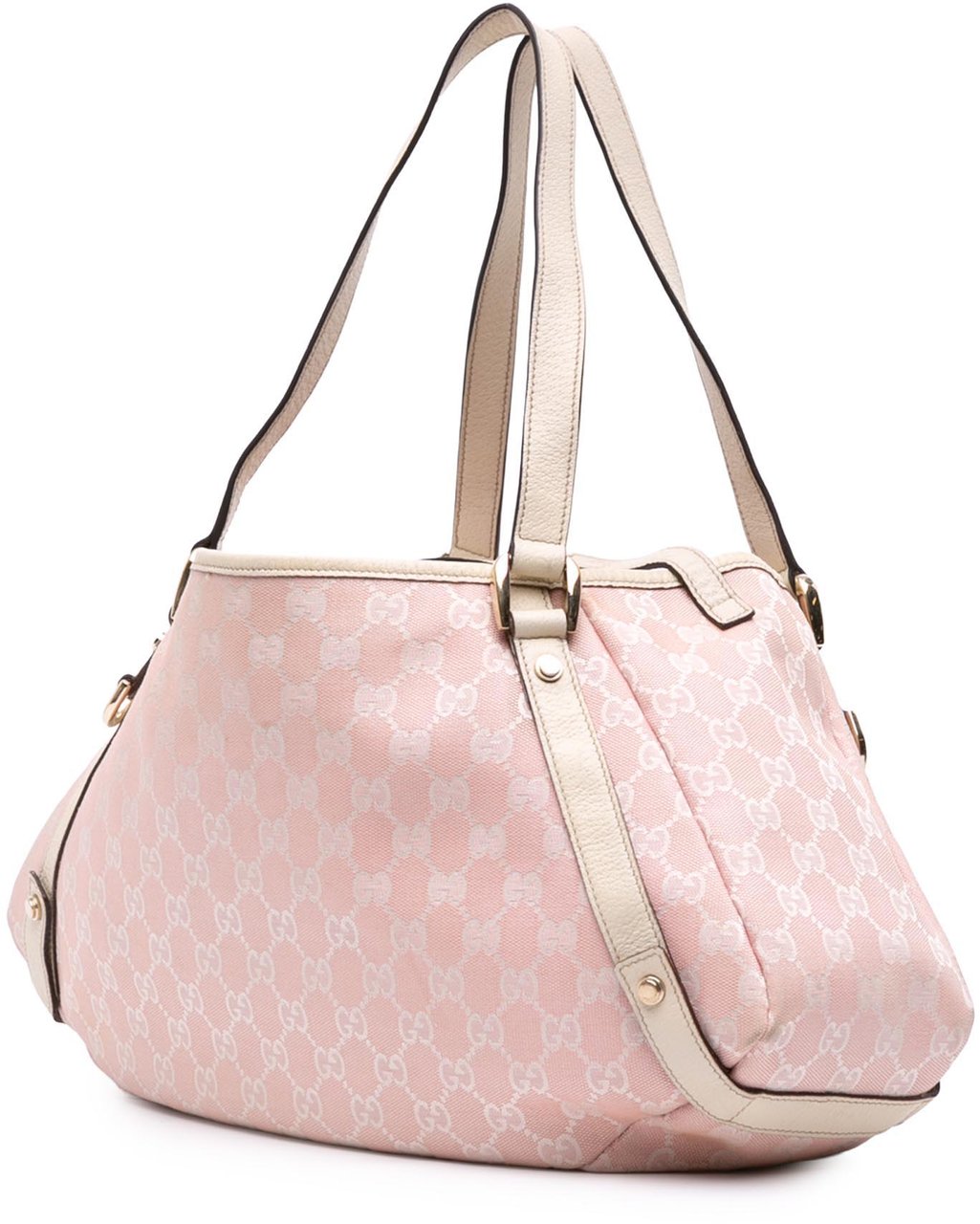 Gucci GG Canvas Abbey D Ring Tote Roze