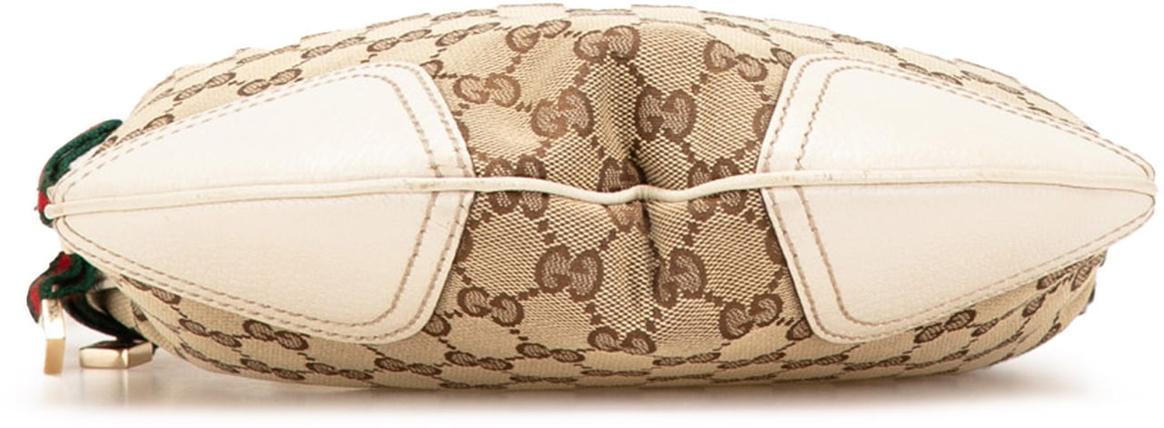 Gucci GG Canvas Princy Hobo Bruin