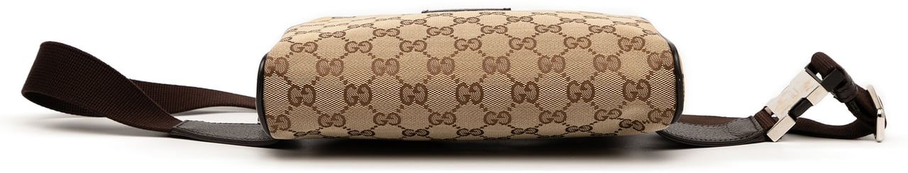 Gucci GG Canvas Belt Bag Bruin