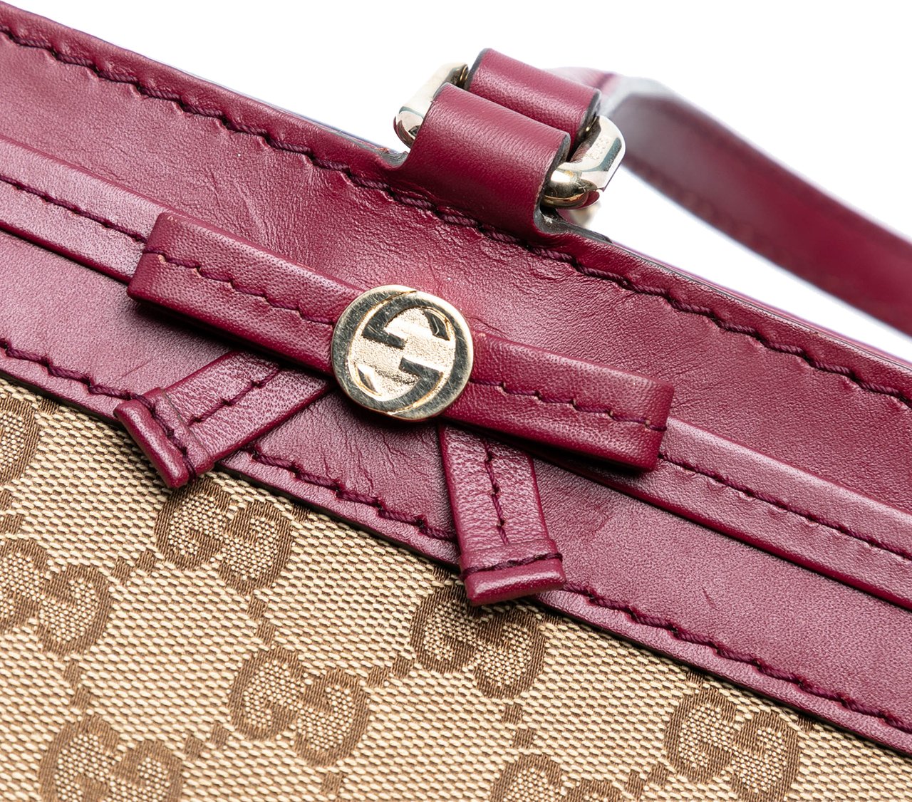 Gucci GG Canvas Mayfair Tote Bruin