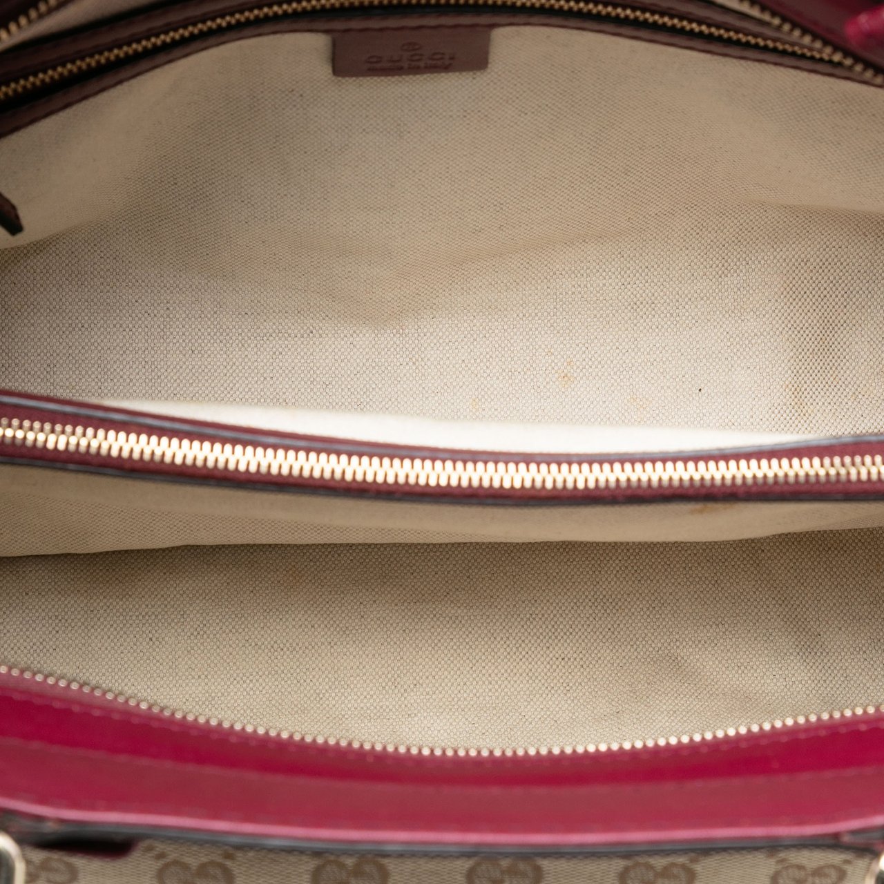 Gucci GG Canvas Mayfair Tote Bruin