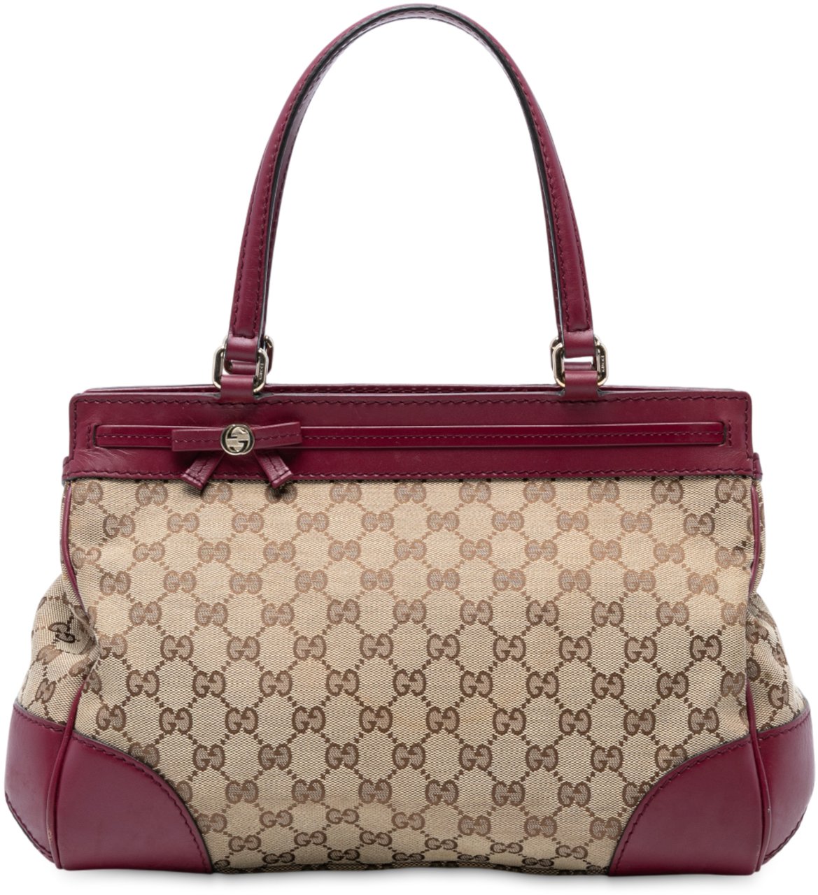 Gucci GG Canvas Mayfair Tote Bruin