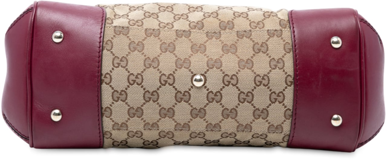 Gucci GG Canvas Mayfair Tote Bruin