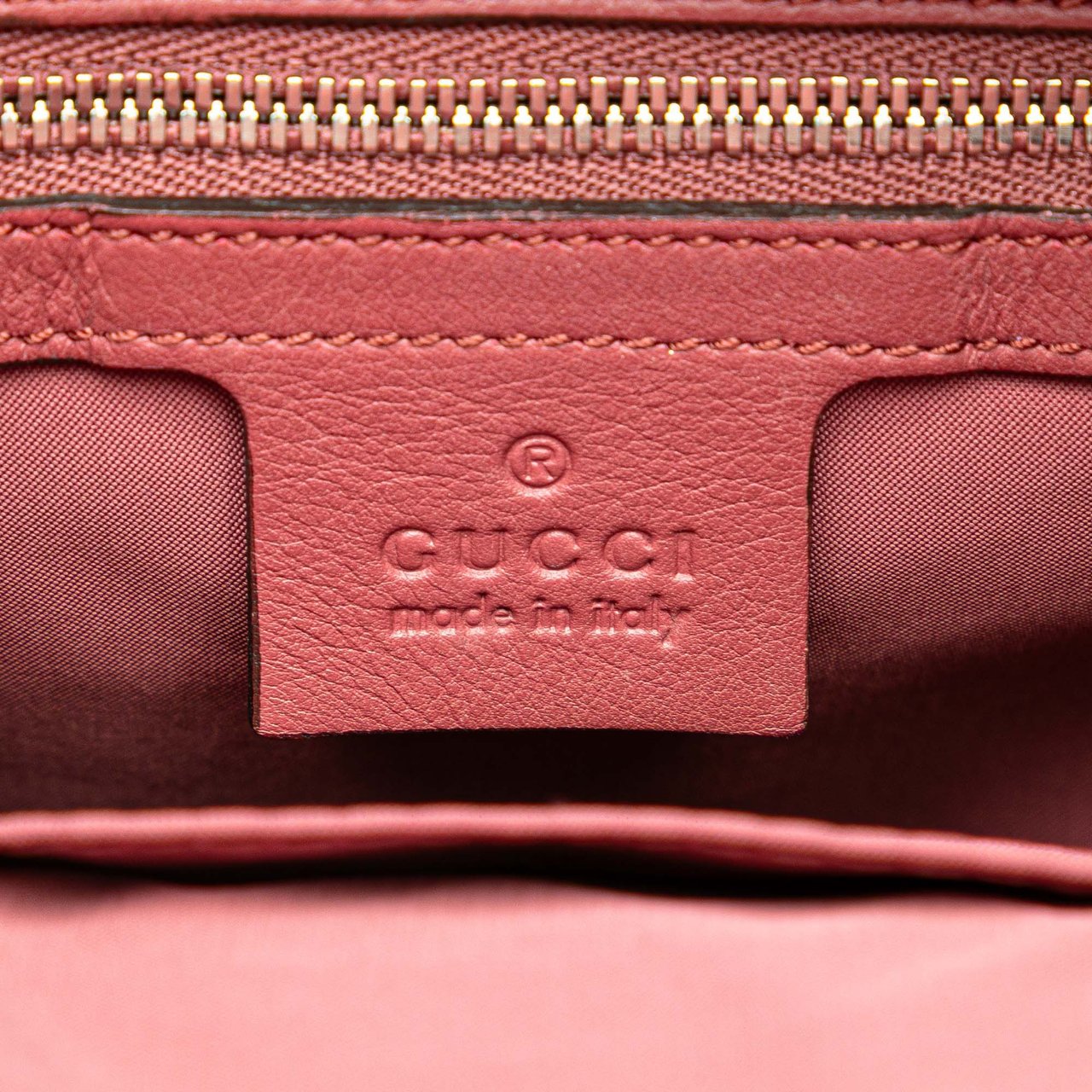 Gucci Small GG Supreme Blooms Single Buckle Backpack Bruin