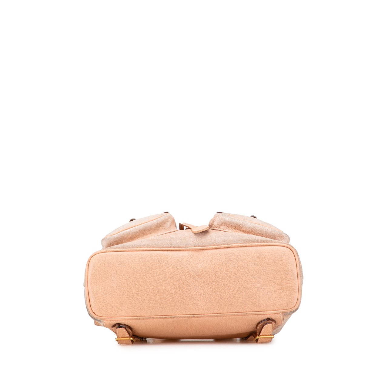 Gucci Suede Bamboo Backpack Bruin