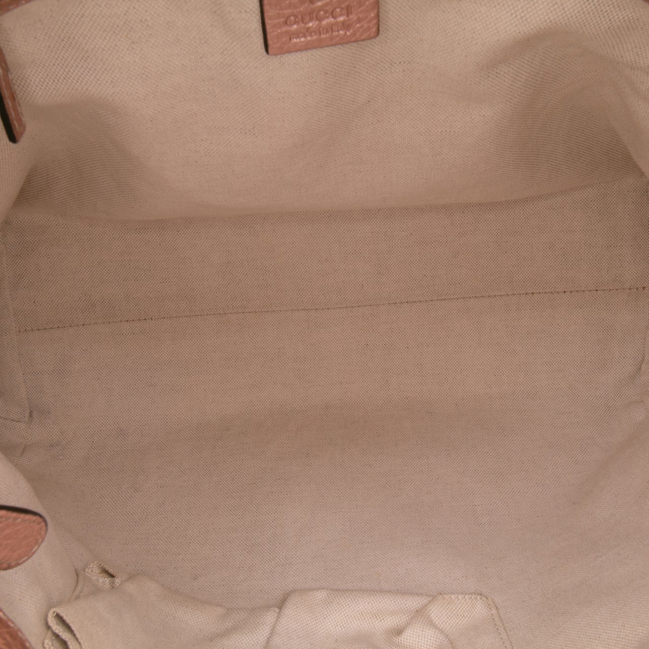 Gucci Large GG Canvas Bella Satchel Bruin