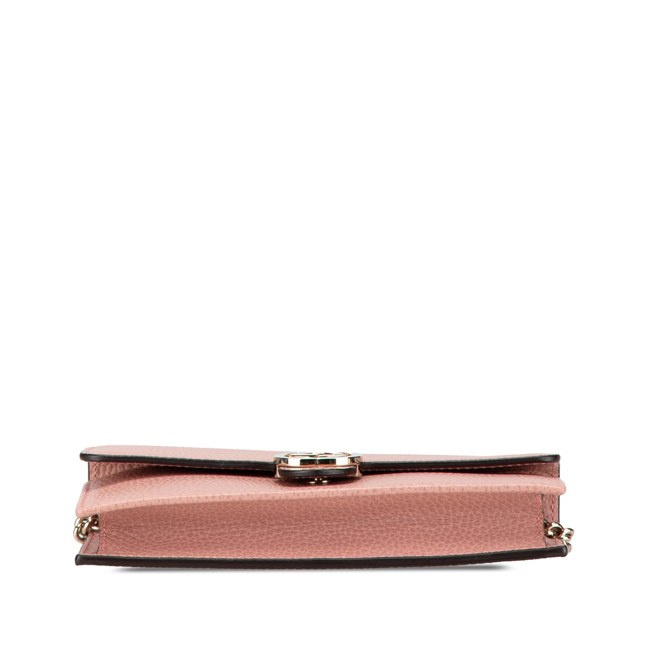 Gucci Interlocking G Dollar Wallet on Chain Roze