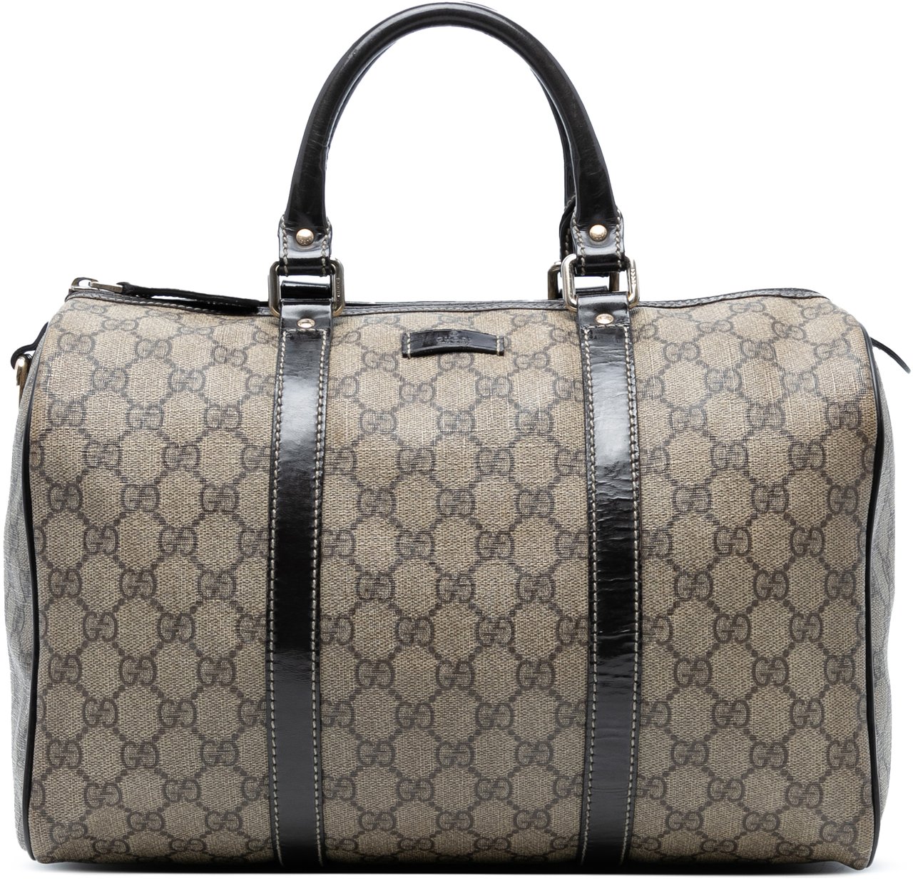 Gucci Medium GG Supreme Joy Boston Bag Bruin