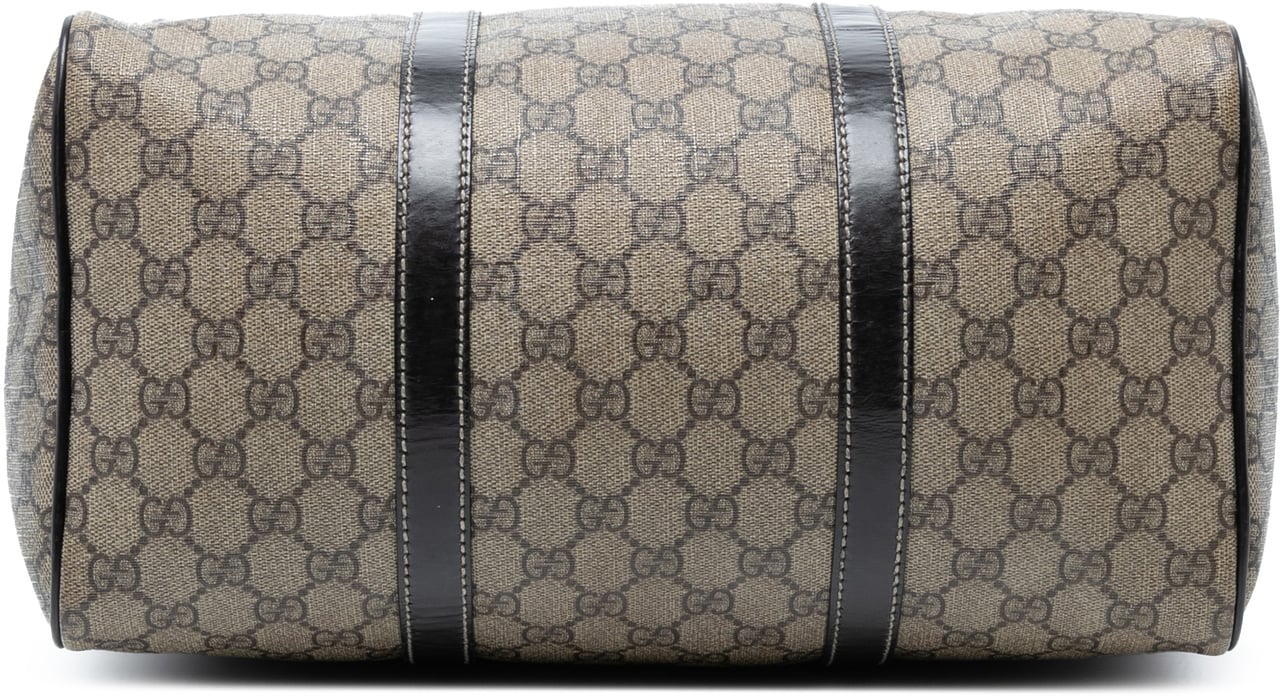 Gucci Medium GG Supreme Joy Boston Bag Bruin