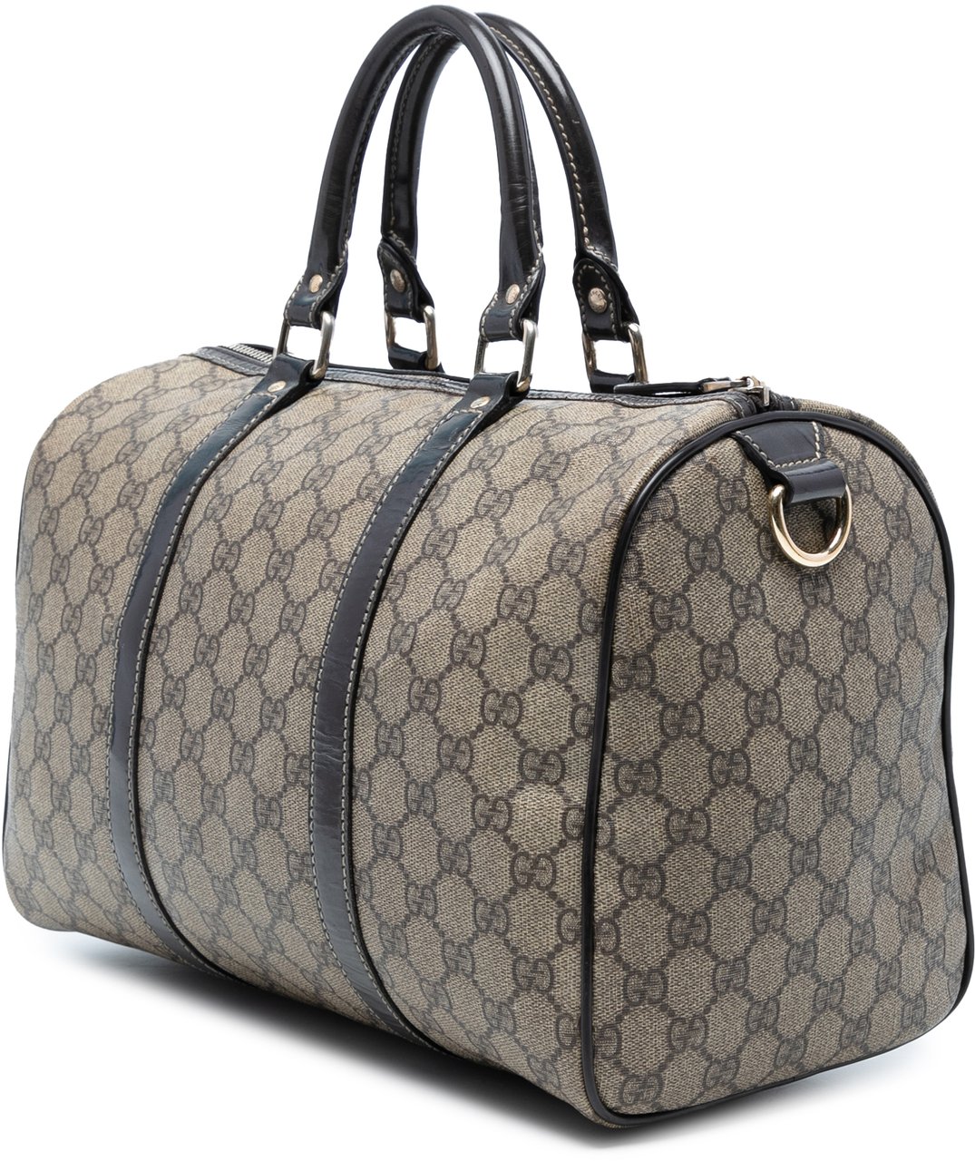 Gucci Medium GG Supreme Joy Boston Bag Bruin