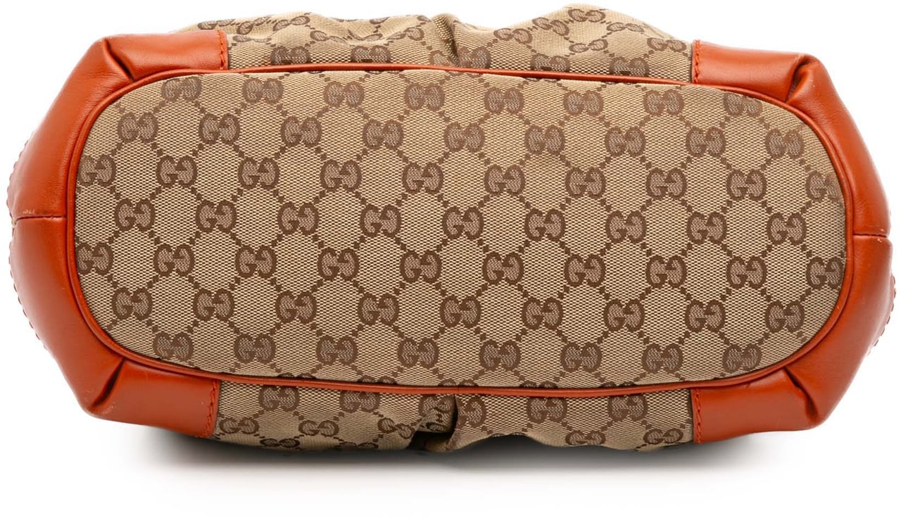 Gucci GG Canvas Sukey Satchel Bruin