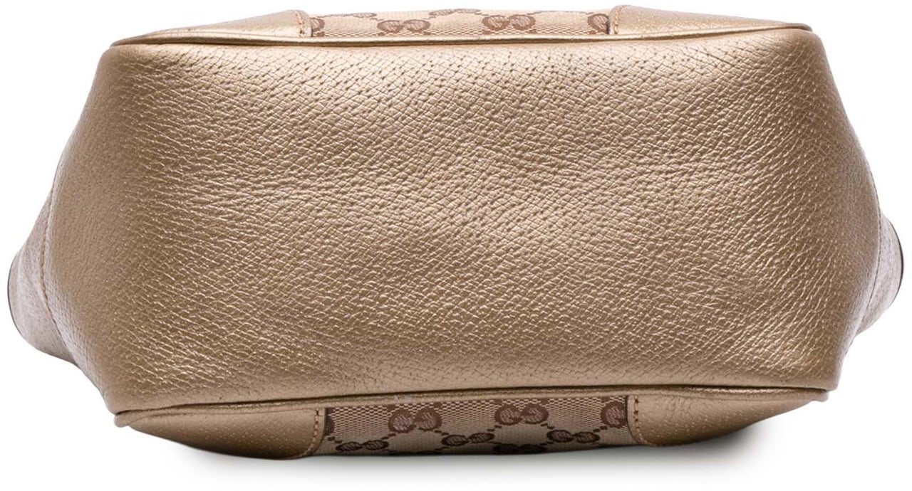 Gucci Small GG Canvas Bree Satchel Bruin