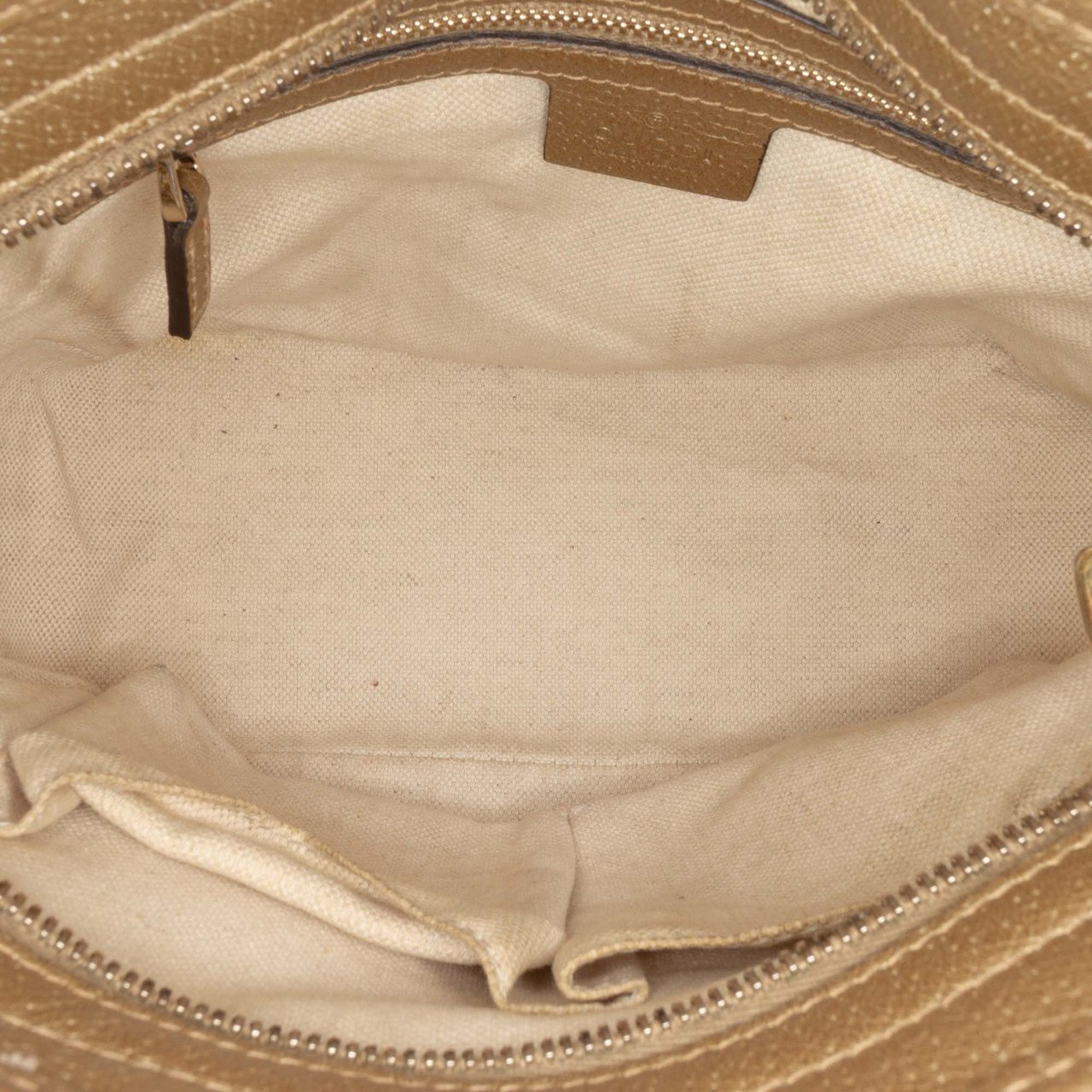 Gucci Small GG Canvas Bree Satchel Bruin