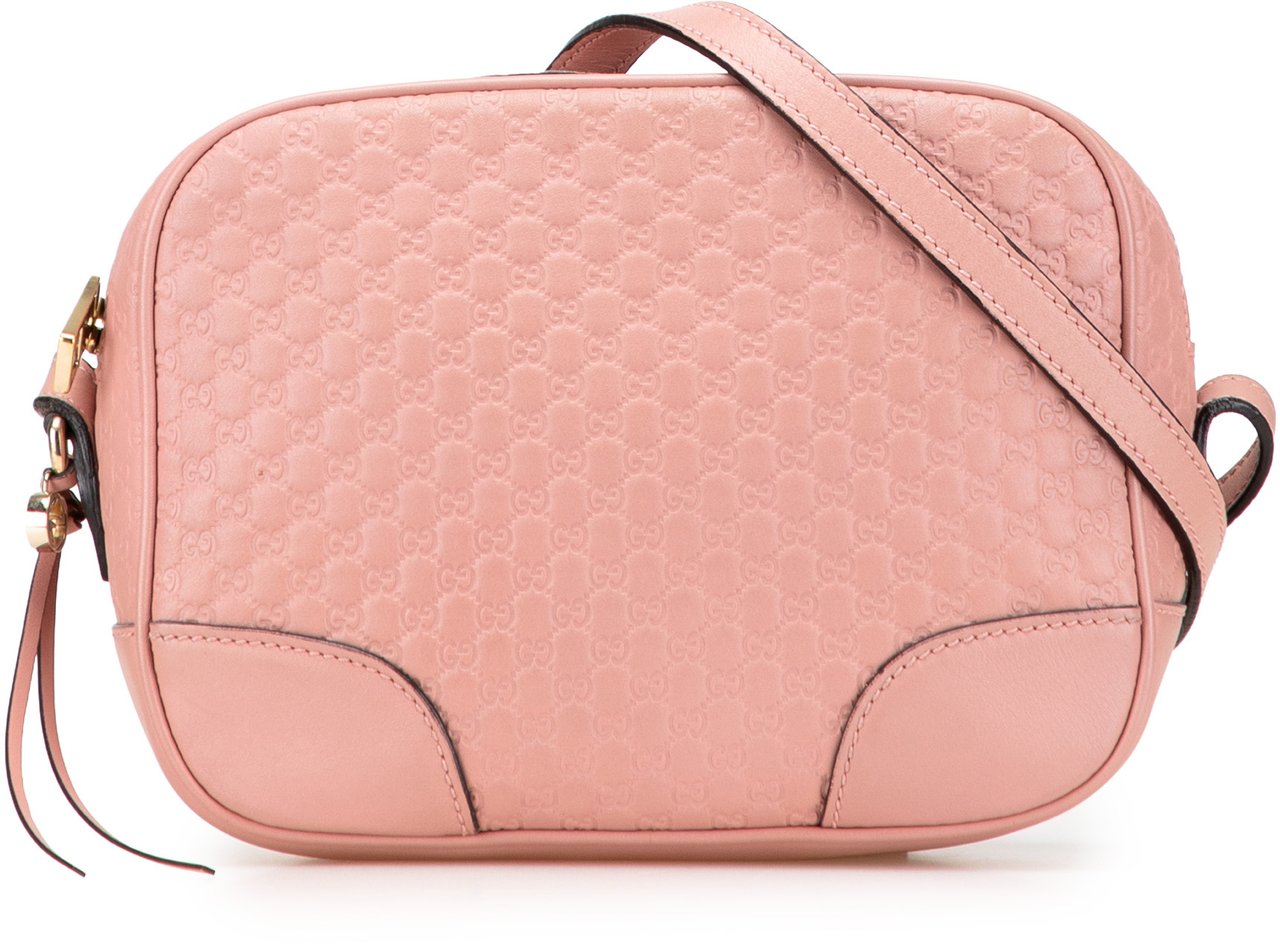 Gucci Microguccissima Bree Crossbody Roze