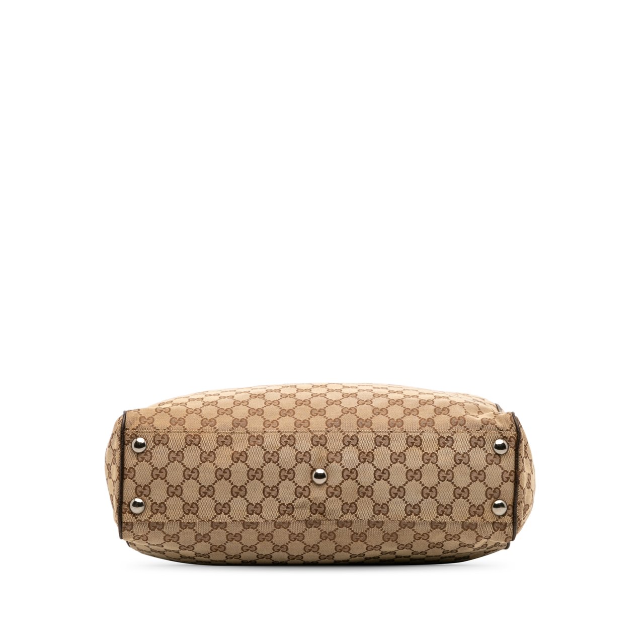 Gucci GG Canvas Tote Bruin