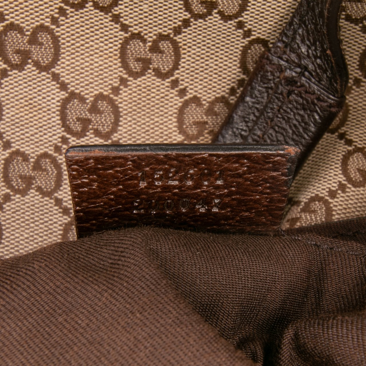 Gucci GG Canvas Tote Bruin
