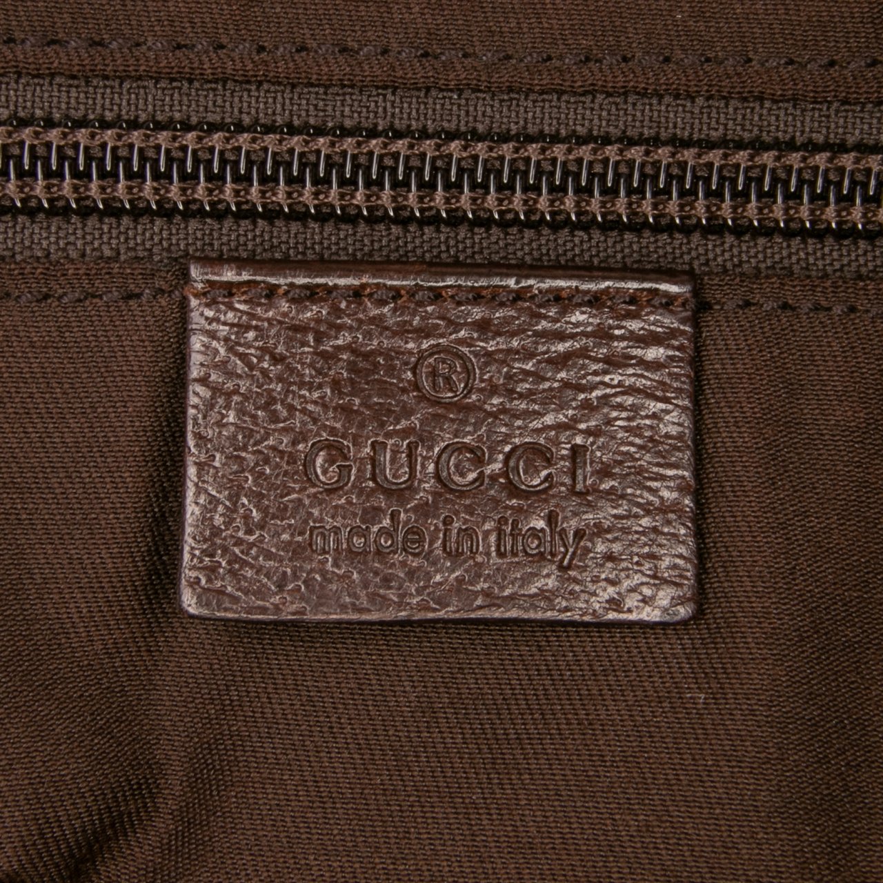 Gucci GG Canvas Tote Bruin