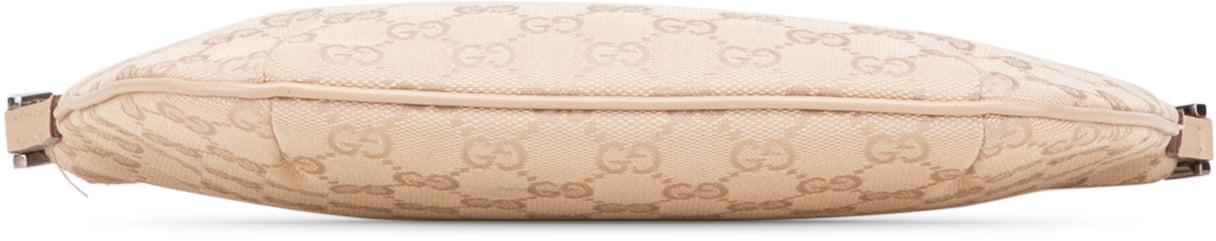 Gucci GG Canvas Shoulder Bag Bruin