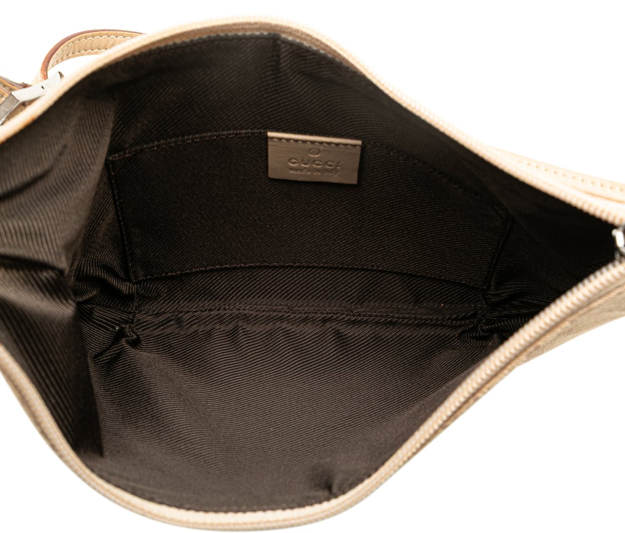 Gucci GG Canvas Shoulder Bag Bruin