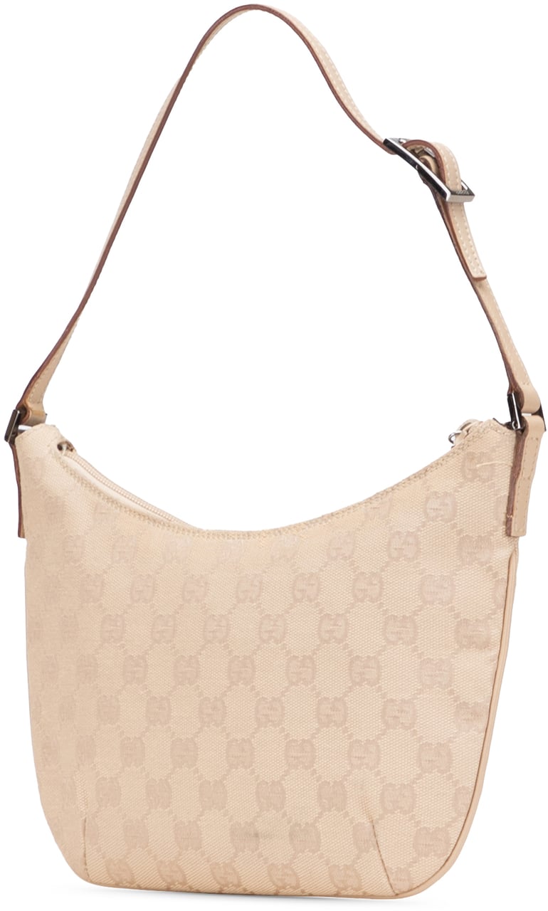 Gucci GG Canvas Shoulder Bag Bruin