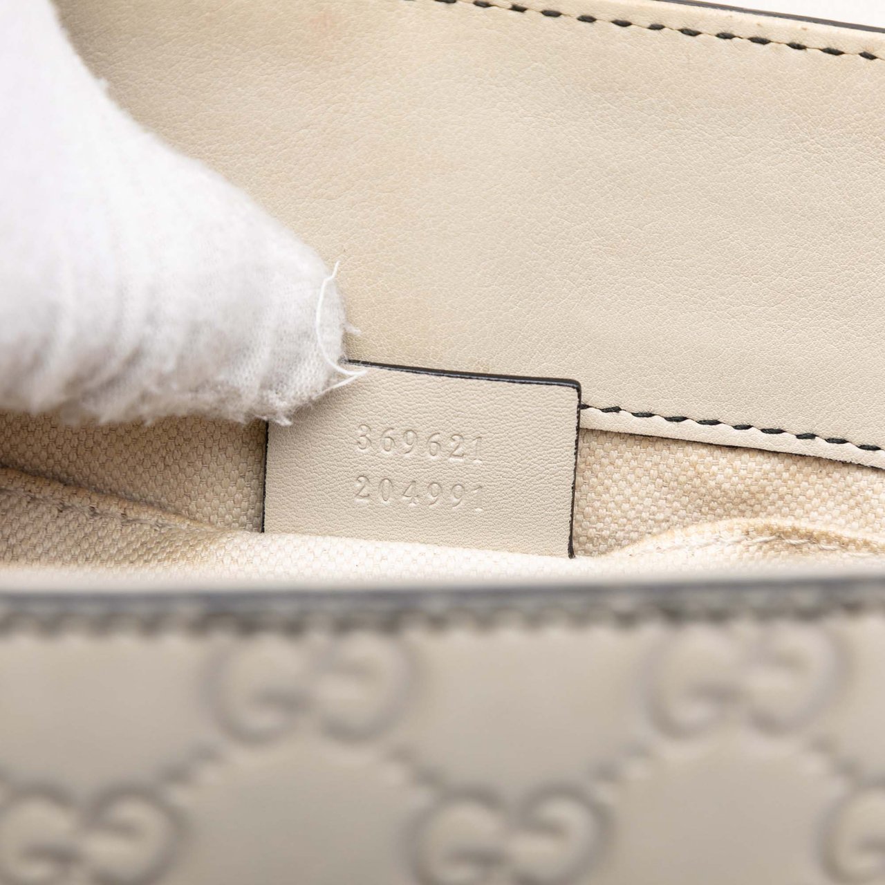 Gucci Small Guccissima Emily Shoulder Bag Wit