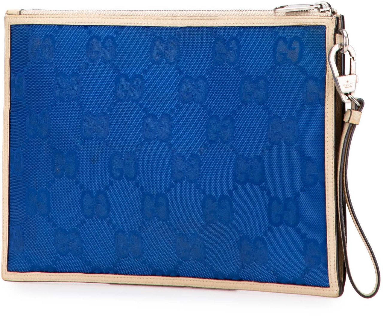 Gucci GG Nylon Off the Grid Clutch Blauw