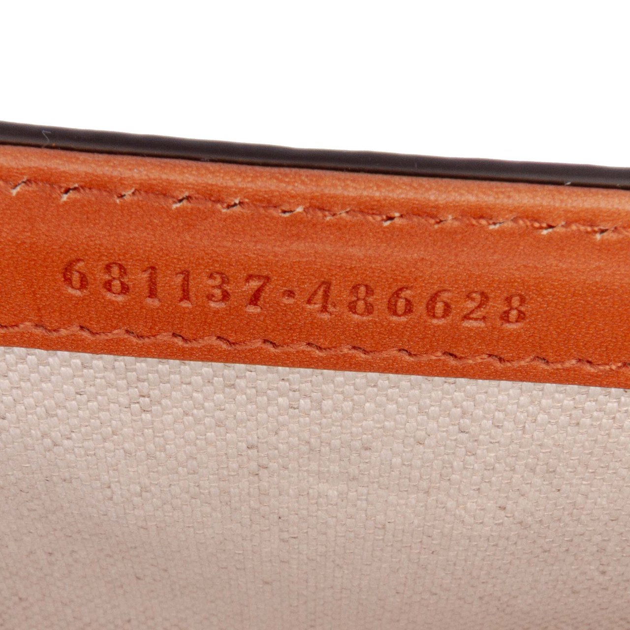 Gucci Mini GG Supreme Web Bamboo 1947 Belt Bag Bruin