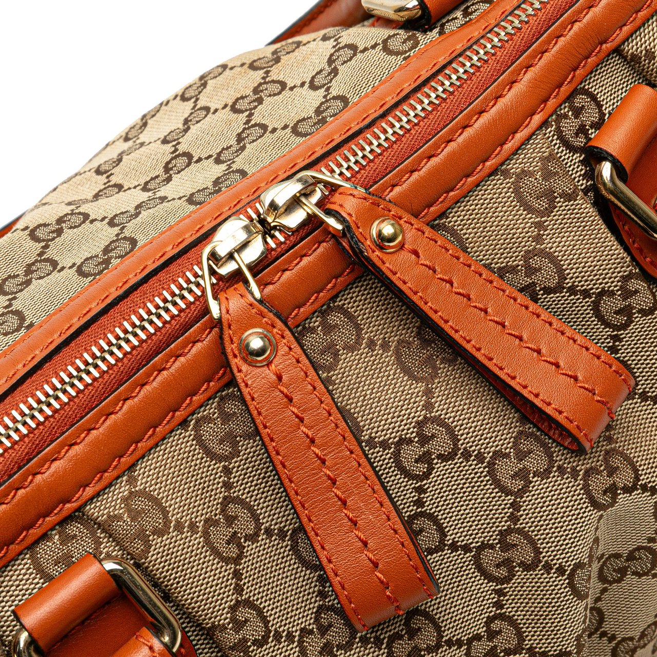 Gucci GG Canvas Sukey Satchel Bruin