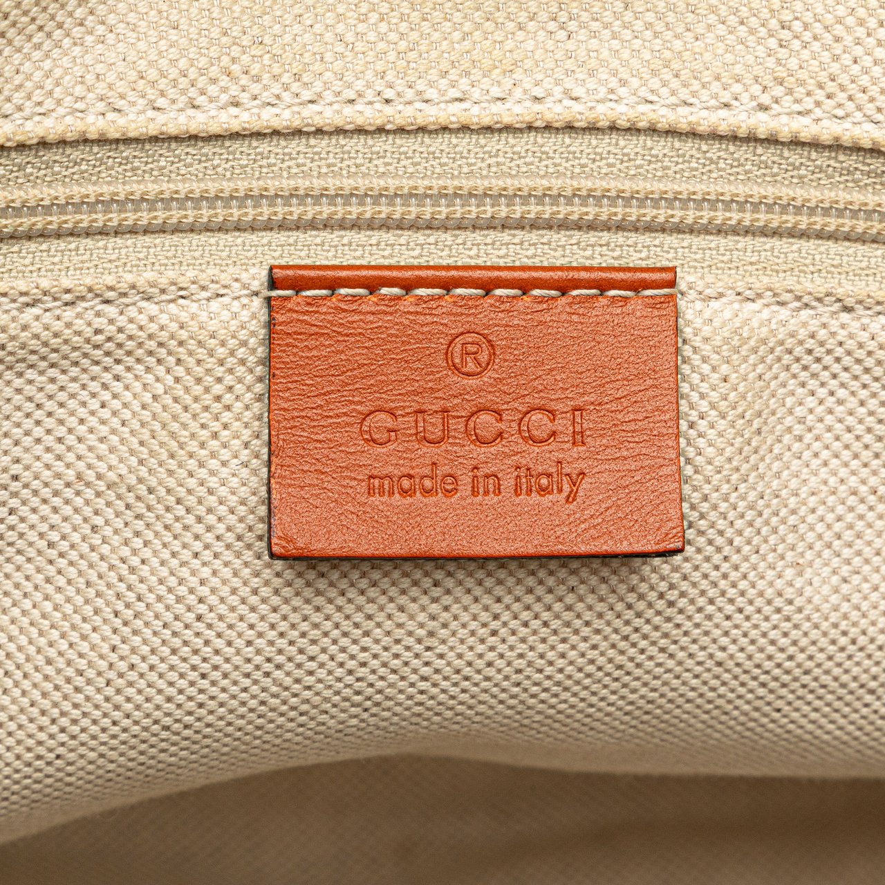 Gucci GG Canvas Sukey Satchel Bruin