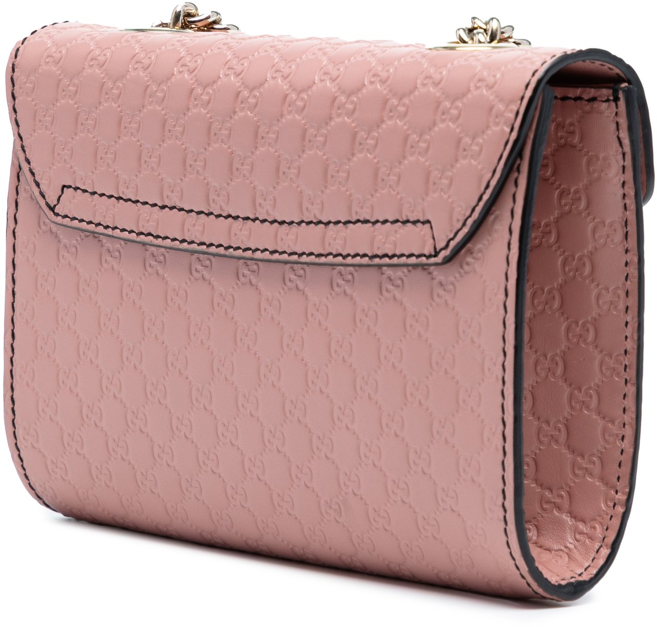 Gucci Mini Microguccissima Emily Crossbody Roze