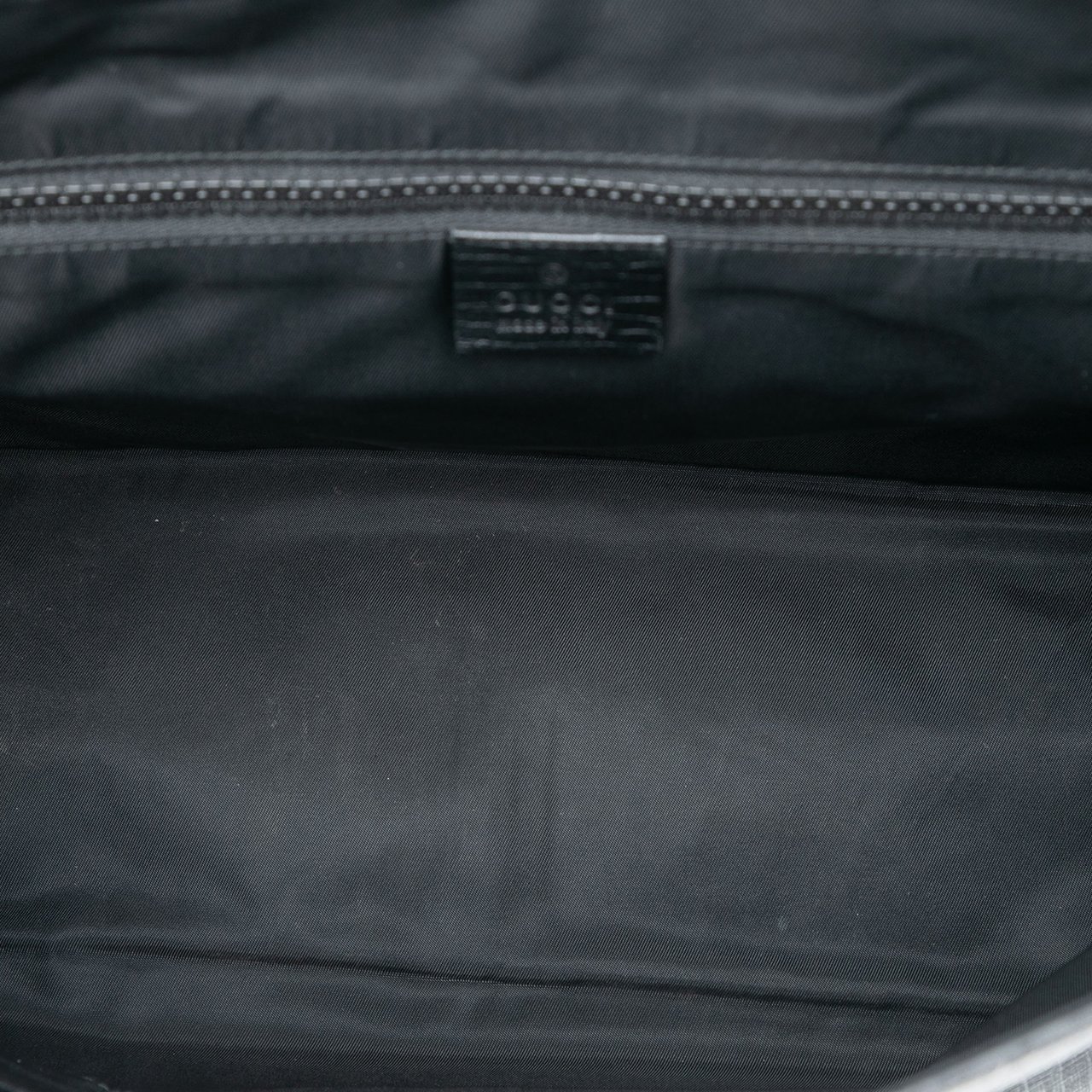 Gucci GG Supreme Flap Messenger Bag Grijs