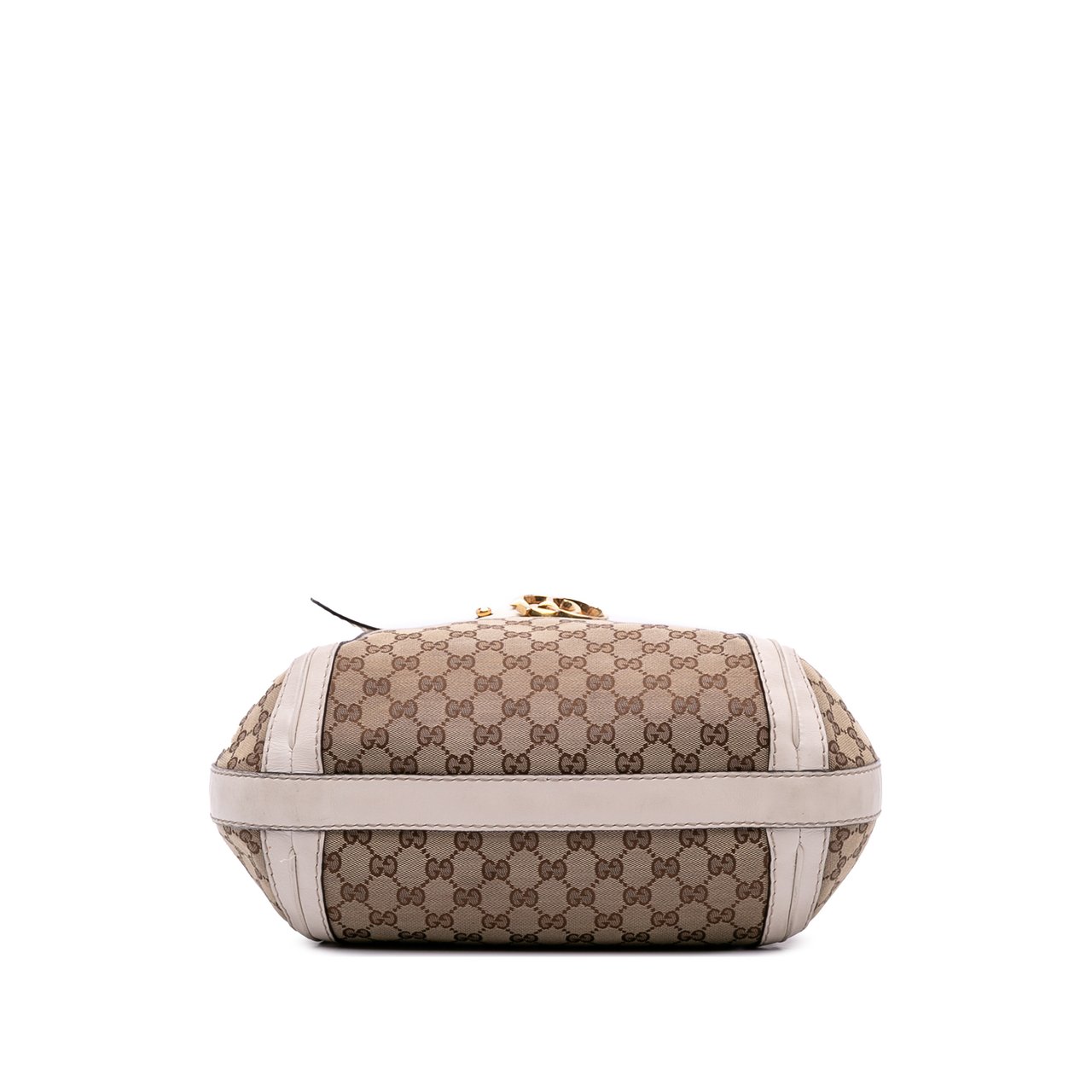 Gucci Medium GG Canvas Running Satchel Bruin