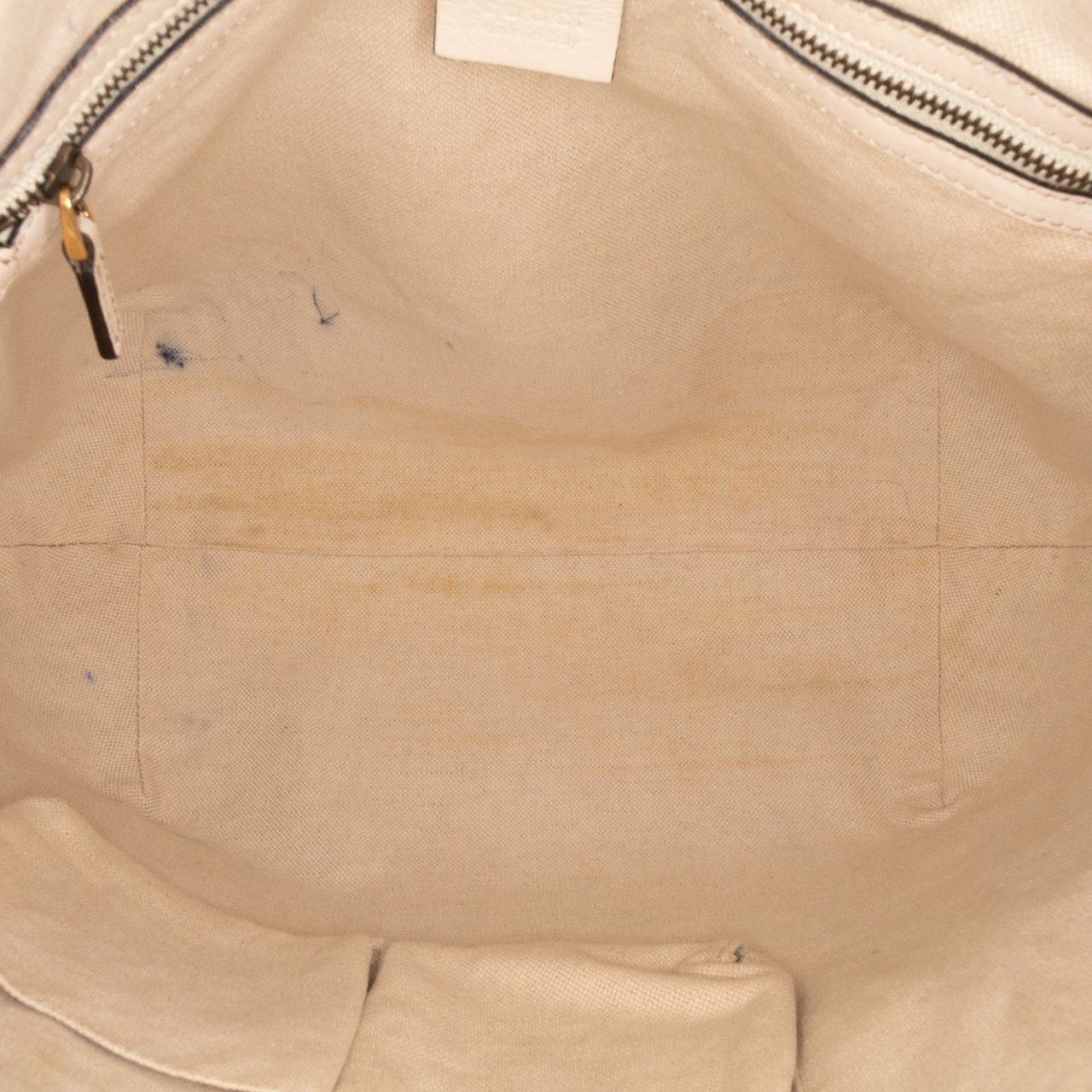 Gucci Medium GG Canvas Running Satchel Bruin